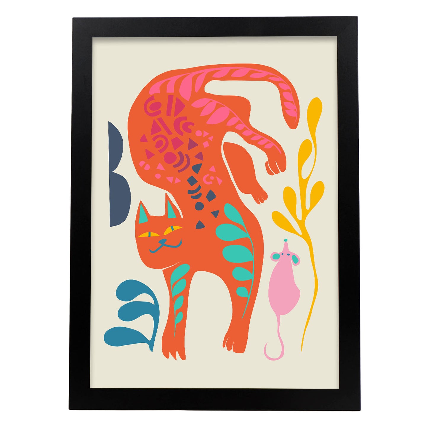 Lámina Nacnic Animales Rayados Estampados Decorativos