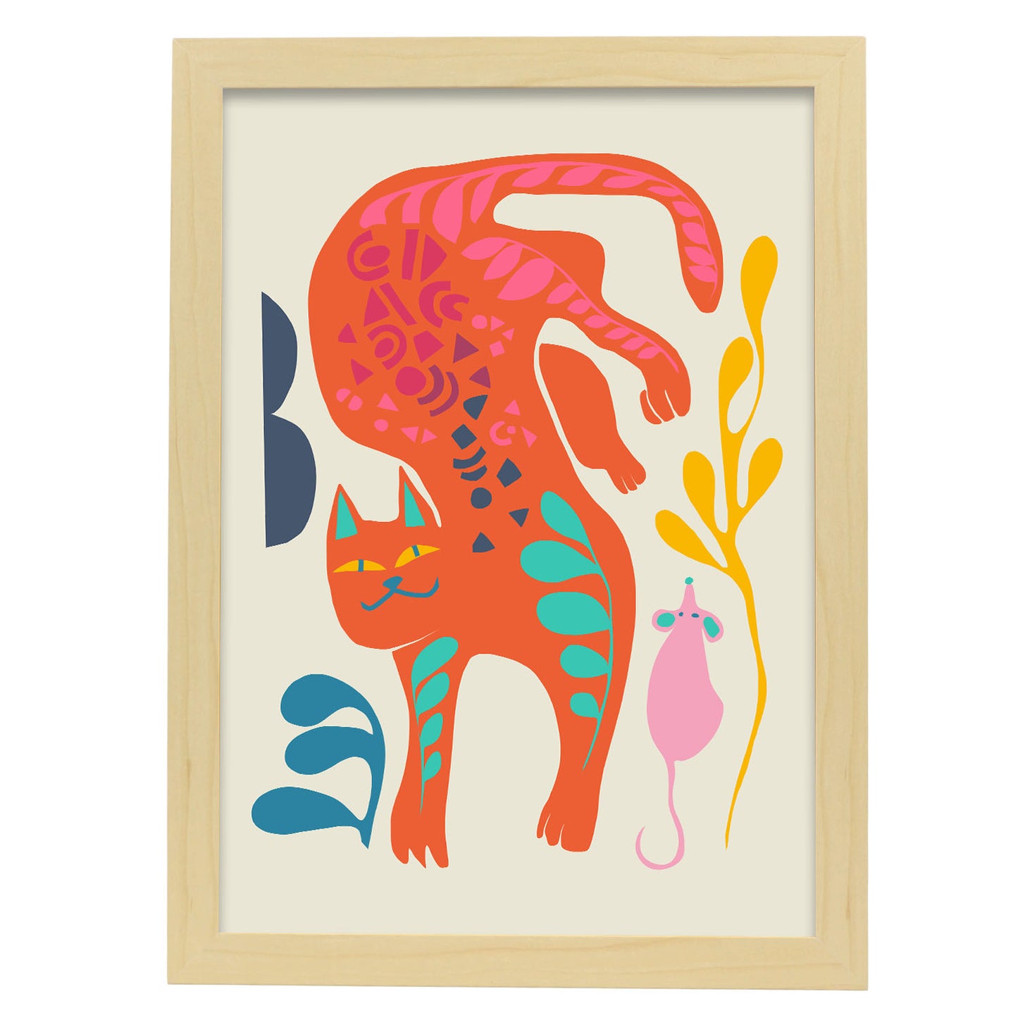 Lámina Nacnic Animales Rayados Estampados Decorativos