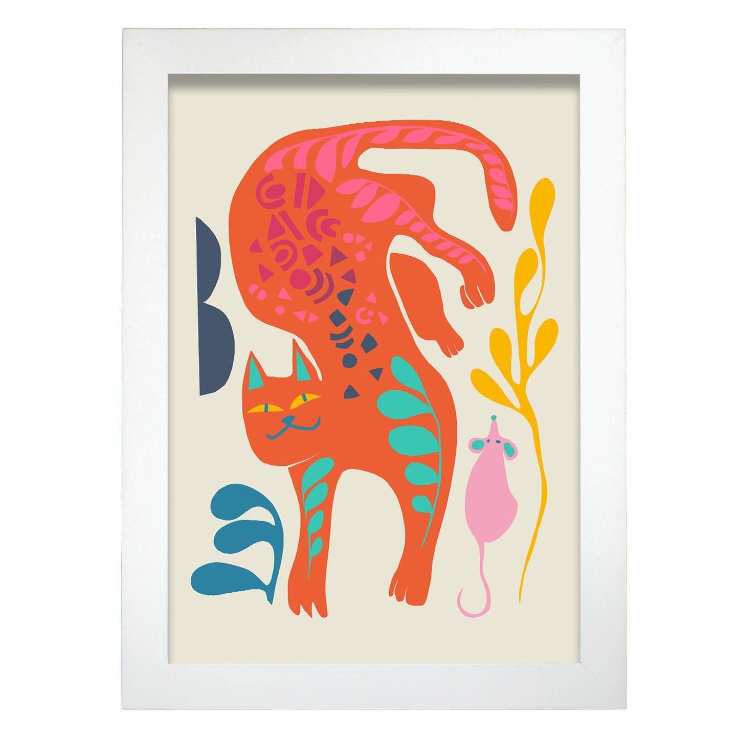 Lámina Nacnic Animales Rayados Estampados Decorativos