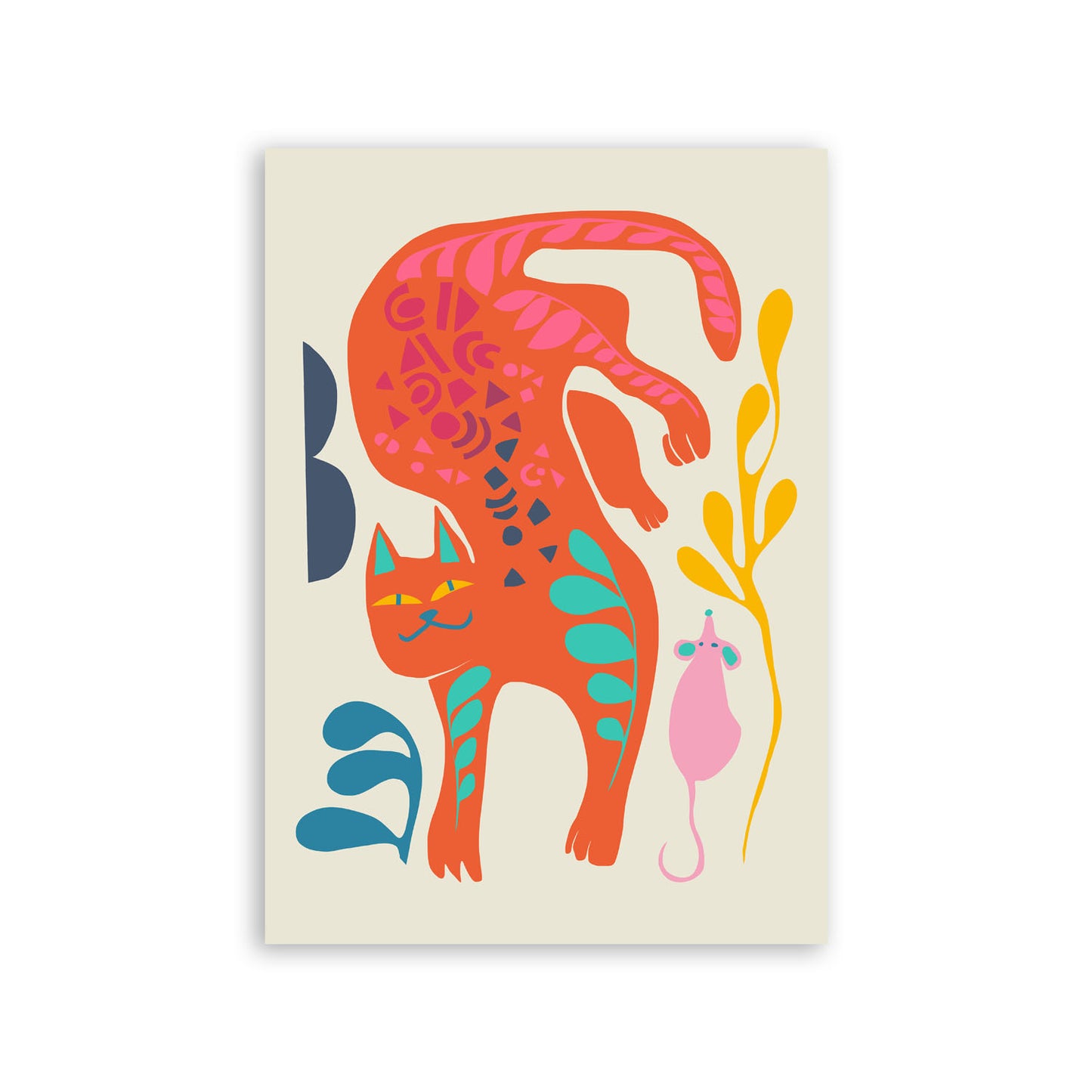 Lámina Nacnic Animales Rayados Estampados Decorativos