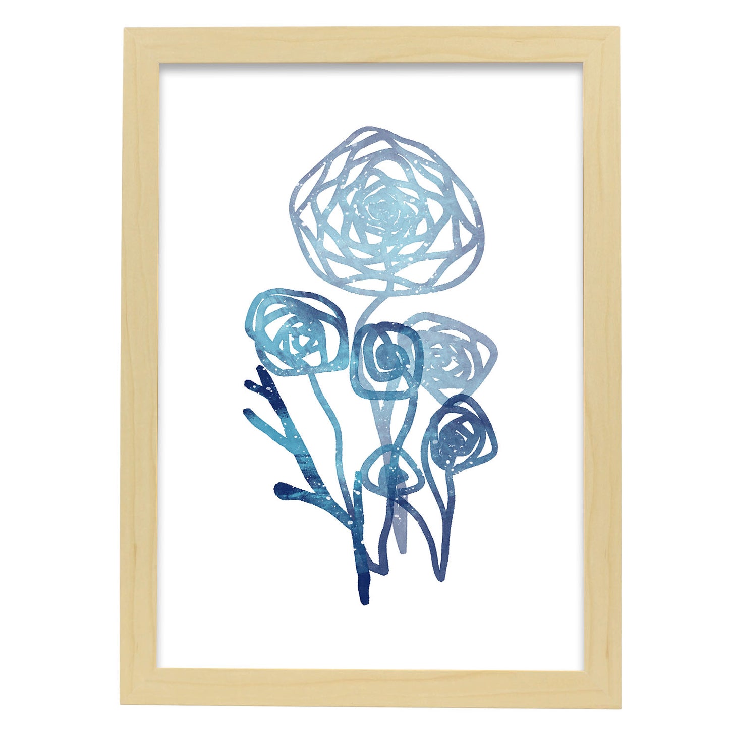 Lamina Nacnic Flora Floreciente