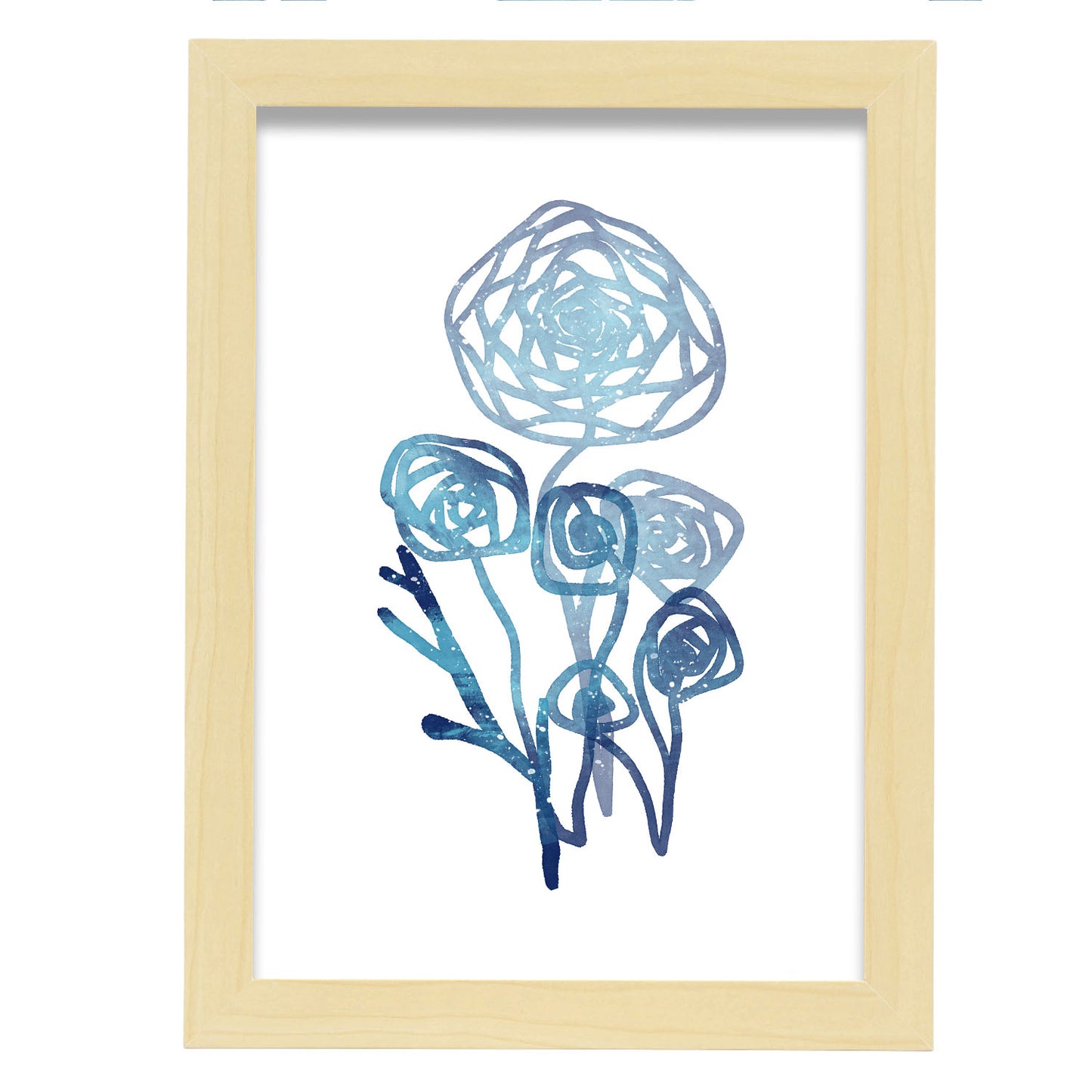 Lamina Nacnic Flora Floreciente