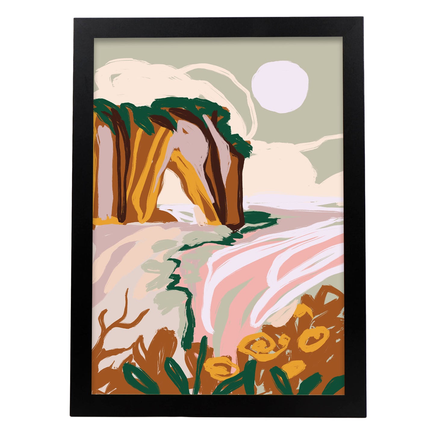 Nacnic Lámina de Paisaje Surtido