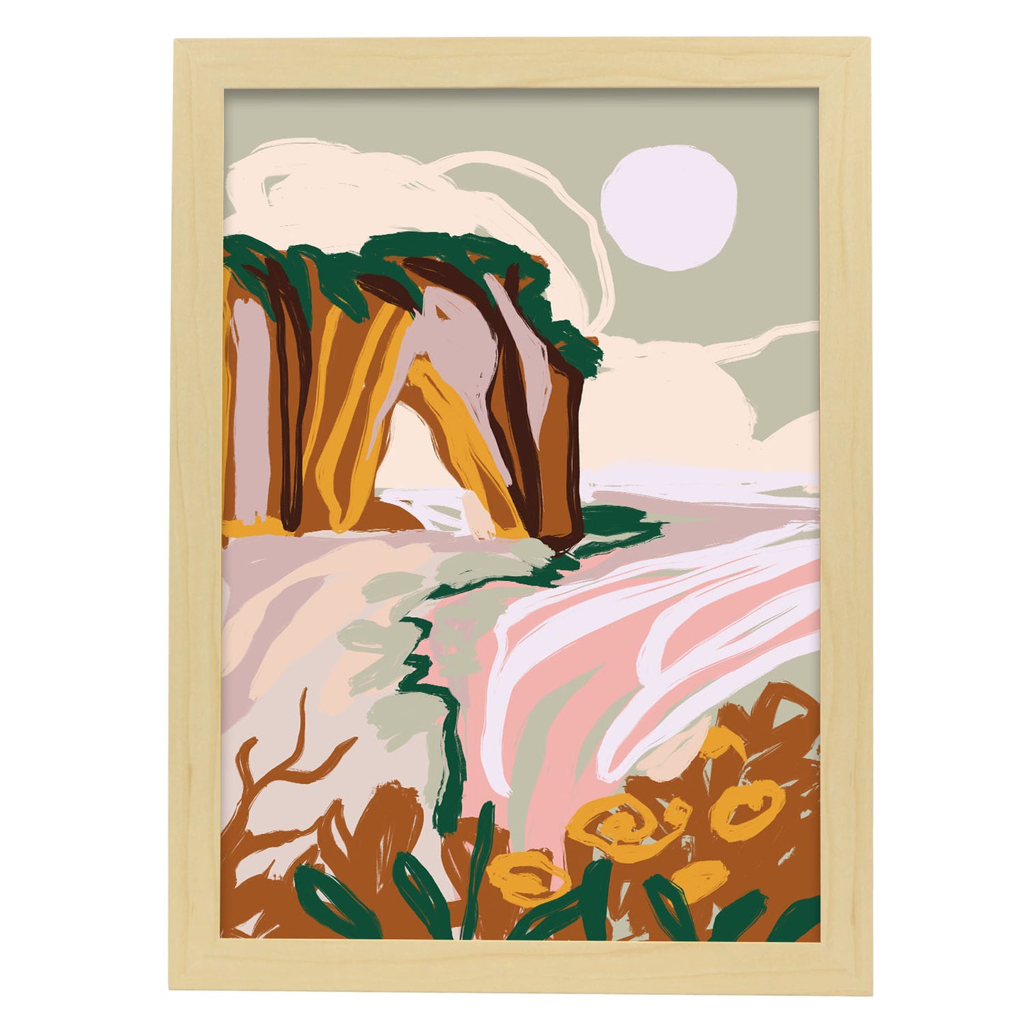 Nacnic Lámina de Paisaje Surtido