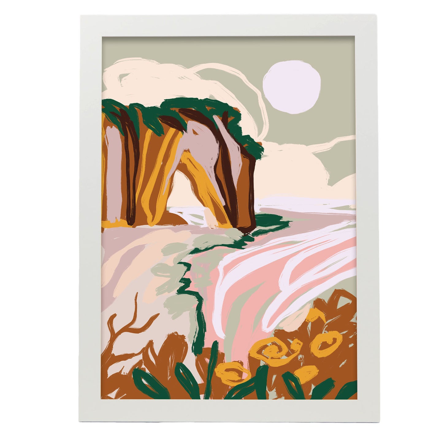 Nacnic Lámina de Paisaje Surtido