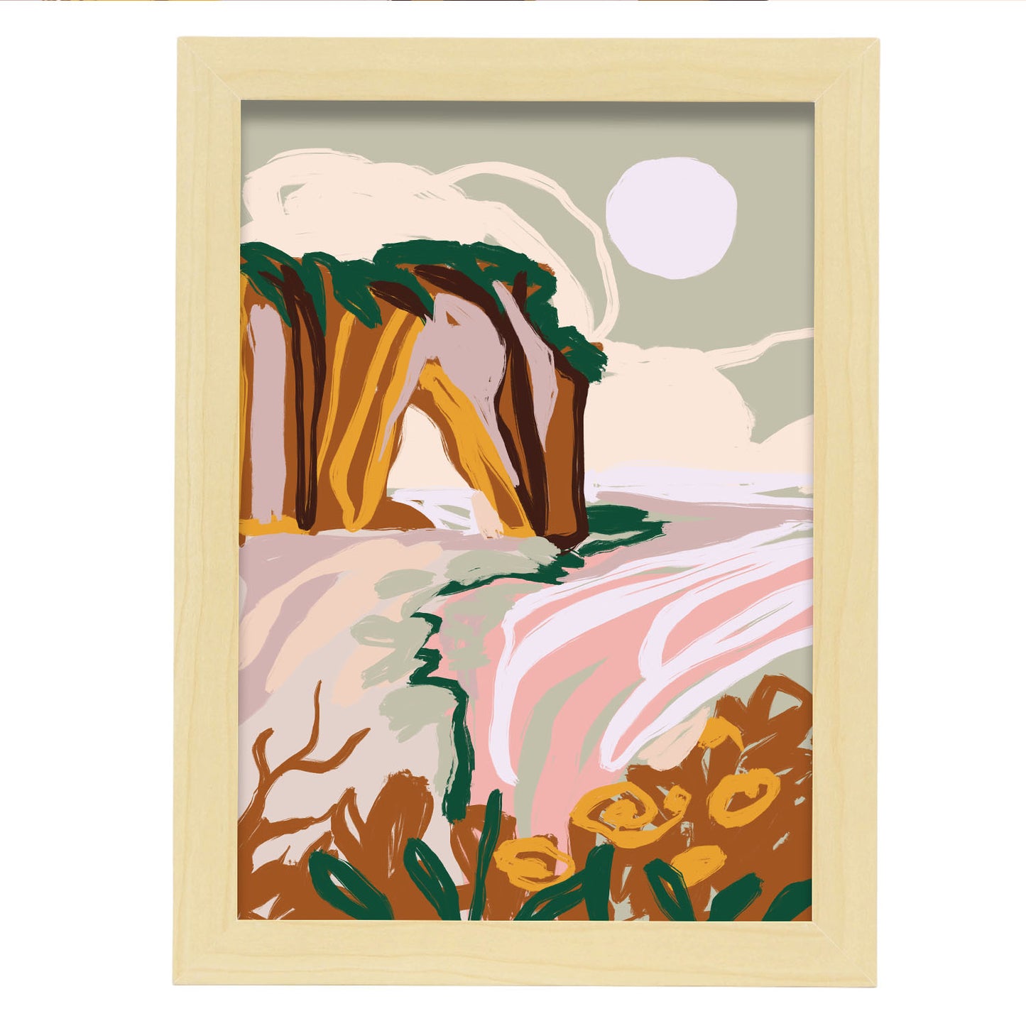 Nacnic Lámina de Paisaje Surtido