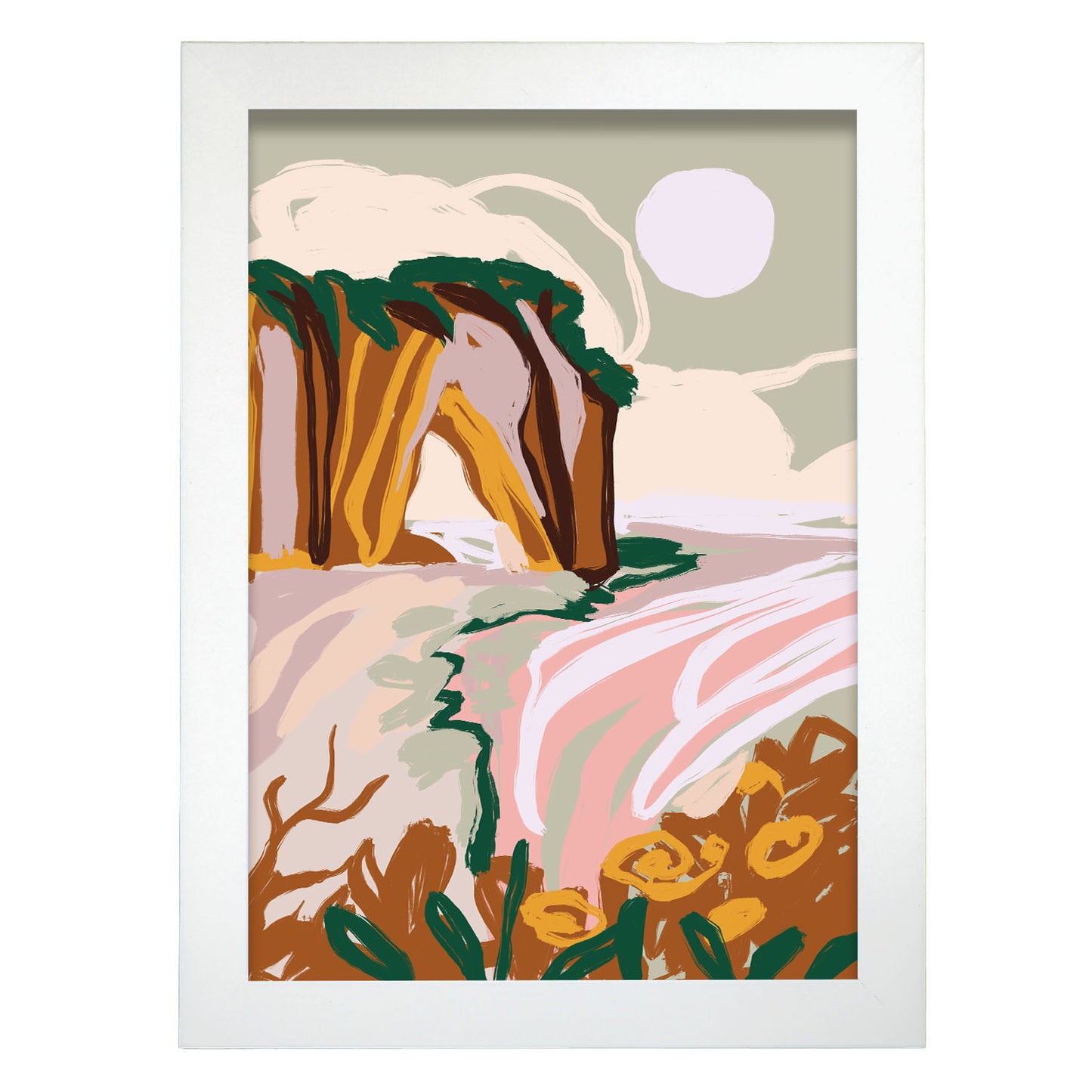 Nacnic Lámina de Paisaje Surtido