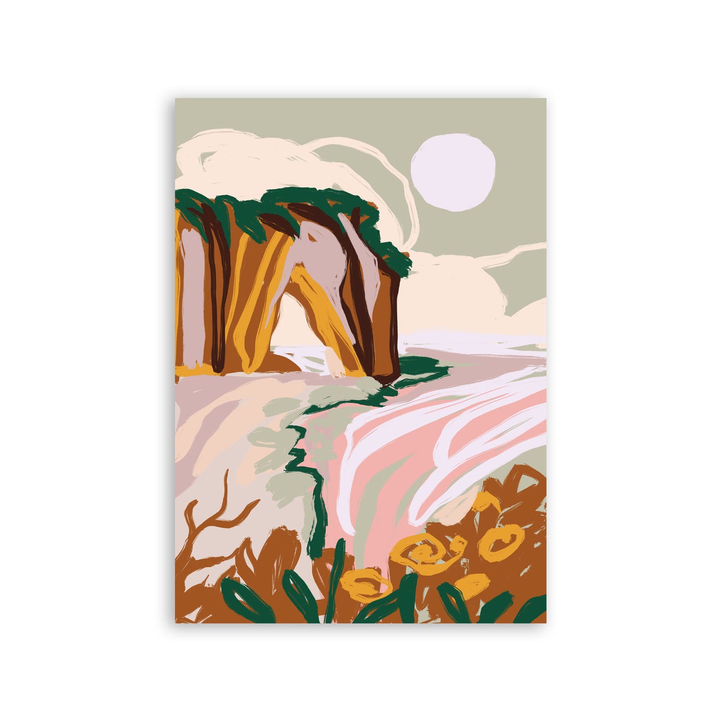 Nacnic Lámina de Paisaje Surtido