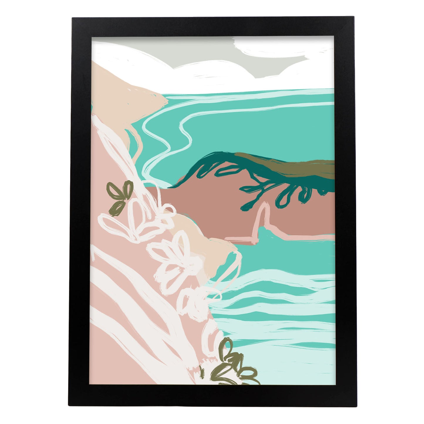 Nacnic Lámina de Diseño Fantasioso de la Naturaleza