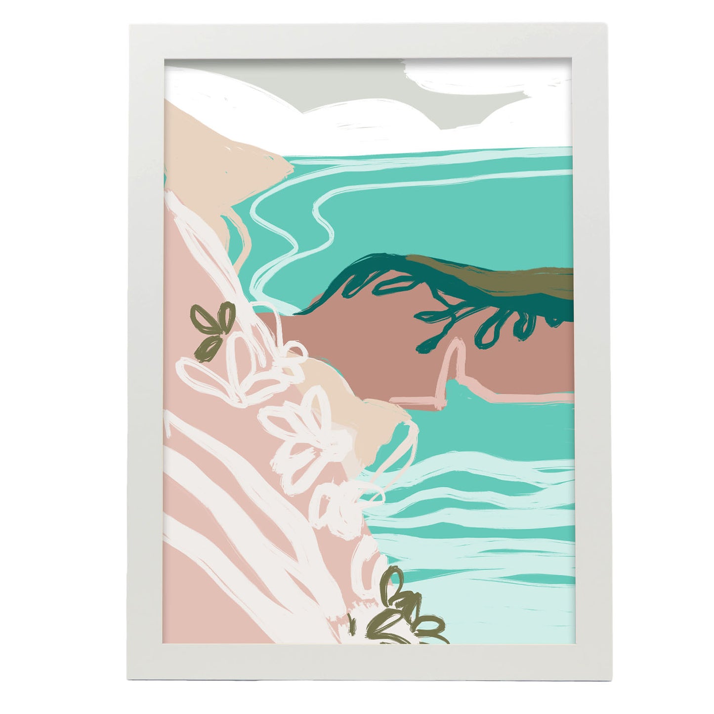 Nacnic Lámina de Diseño Fantasioso de la Naturaleza