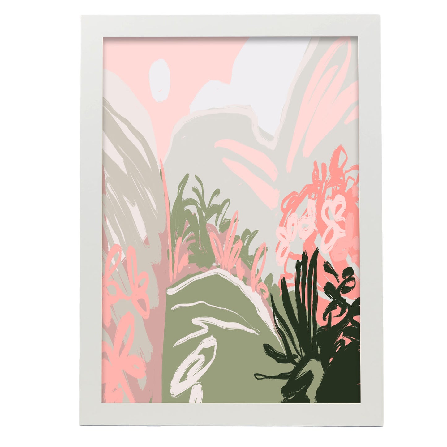 Lámina Nacnic Diseño de Naturaleza Feliz para Hogar