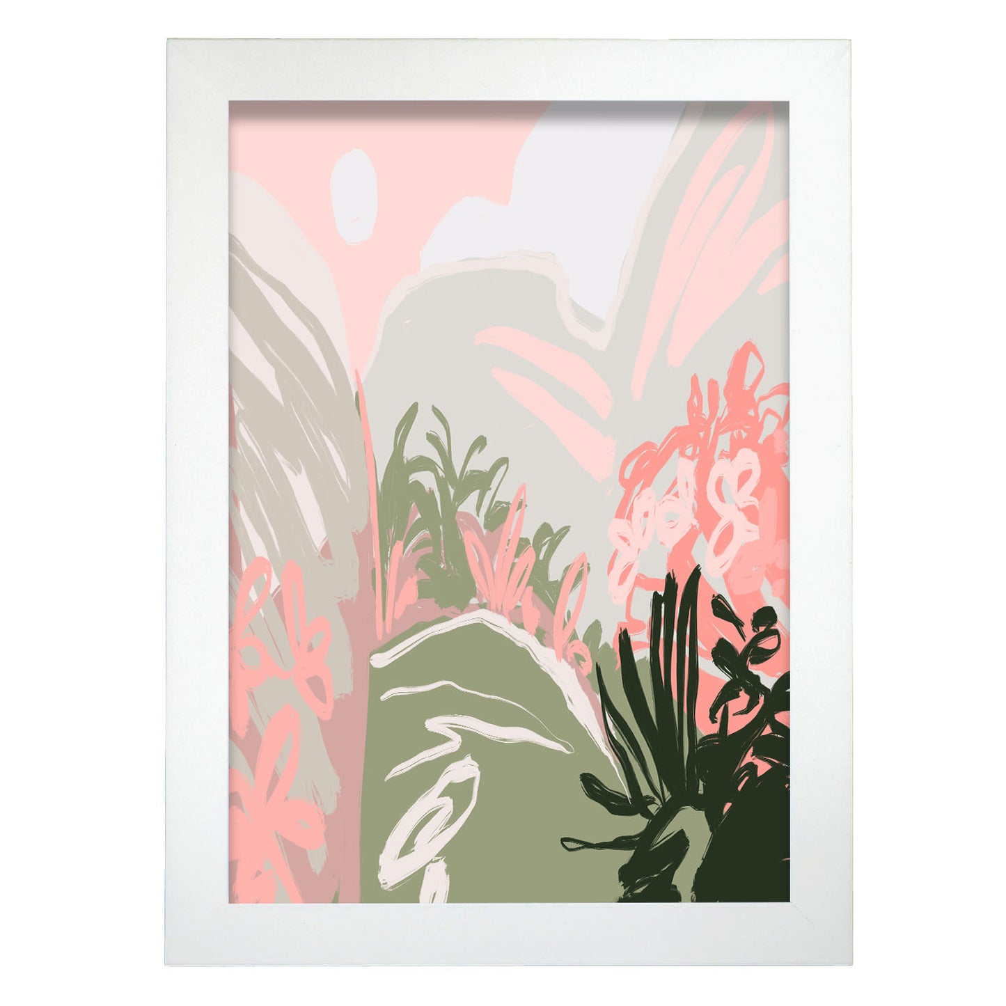 Lámina Nacnic Diseño de Naturaleza Feliz para Hogar