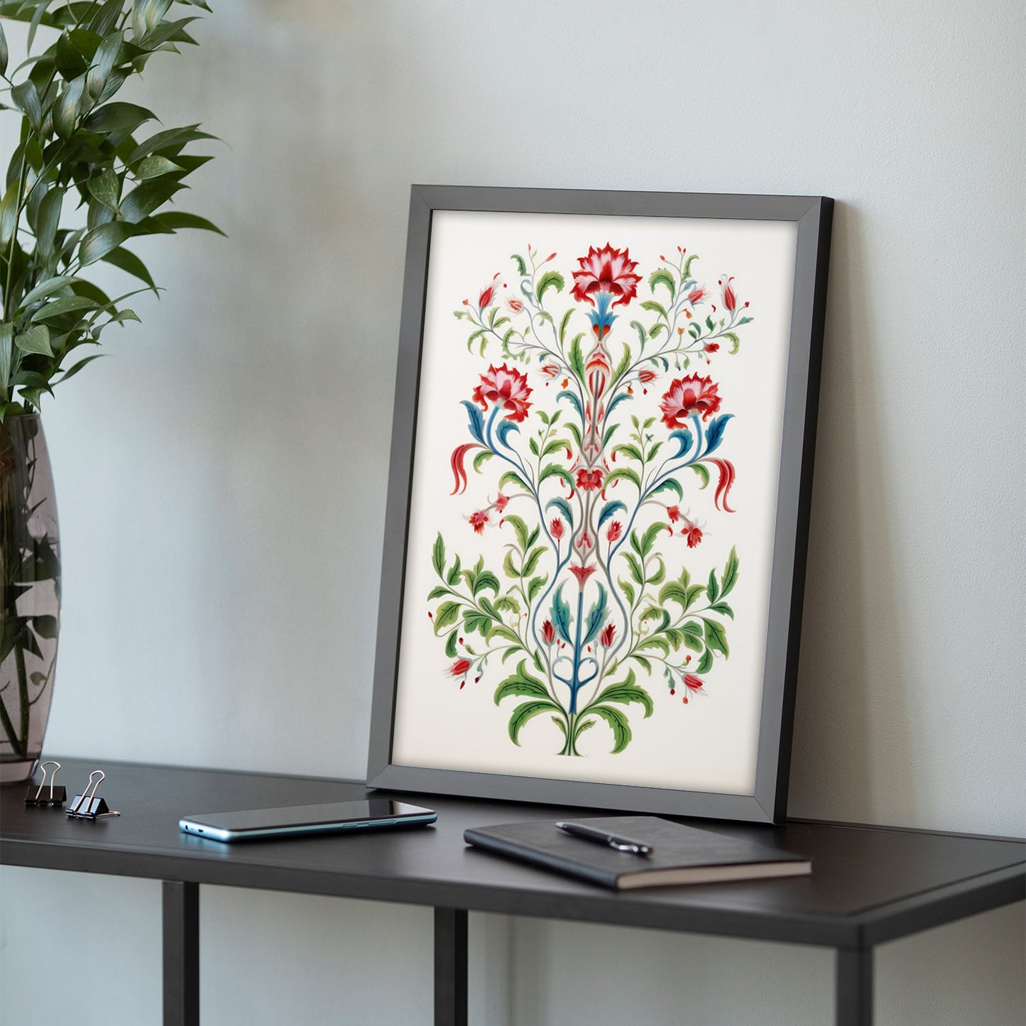 Nacnic Lámina de Hojas de Ahorn - Poster Estampado Decorativo Estético