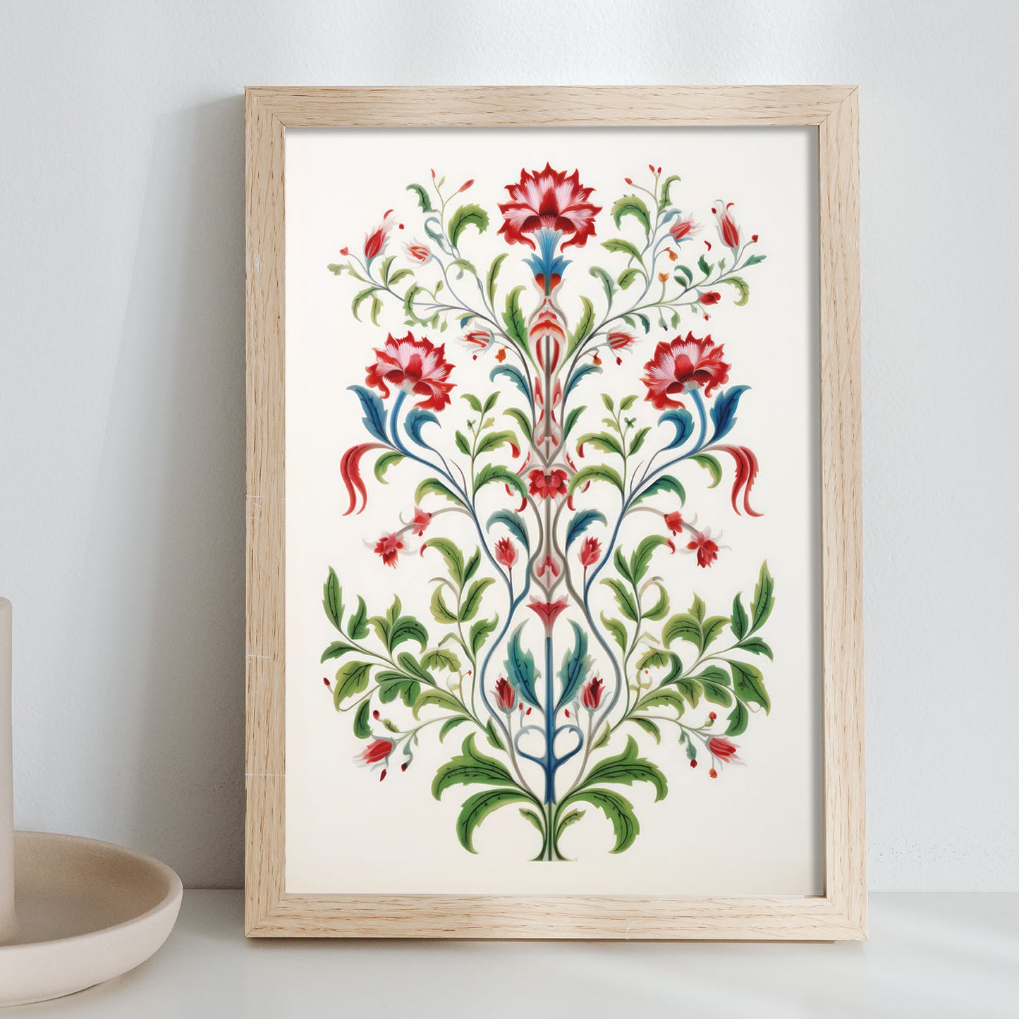 Nacnic Lámina de Hojas de Ahorn - Poster Estampado Decorativo Estético