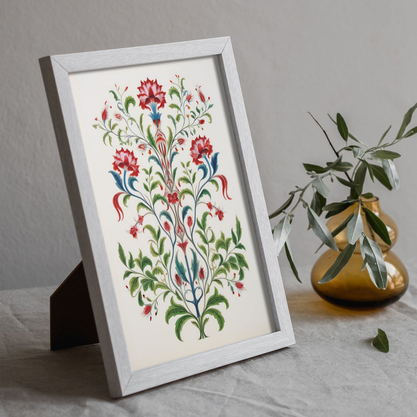 Nacnic Lámina de Hojas de Ahorn - Poster Estampado Decorativo Estético