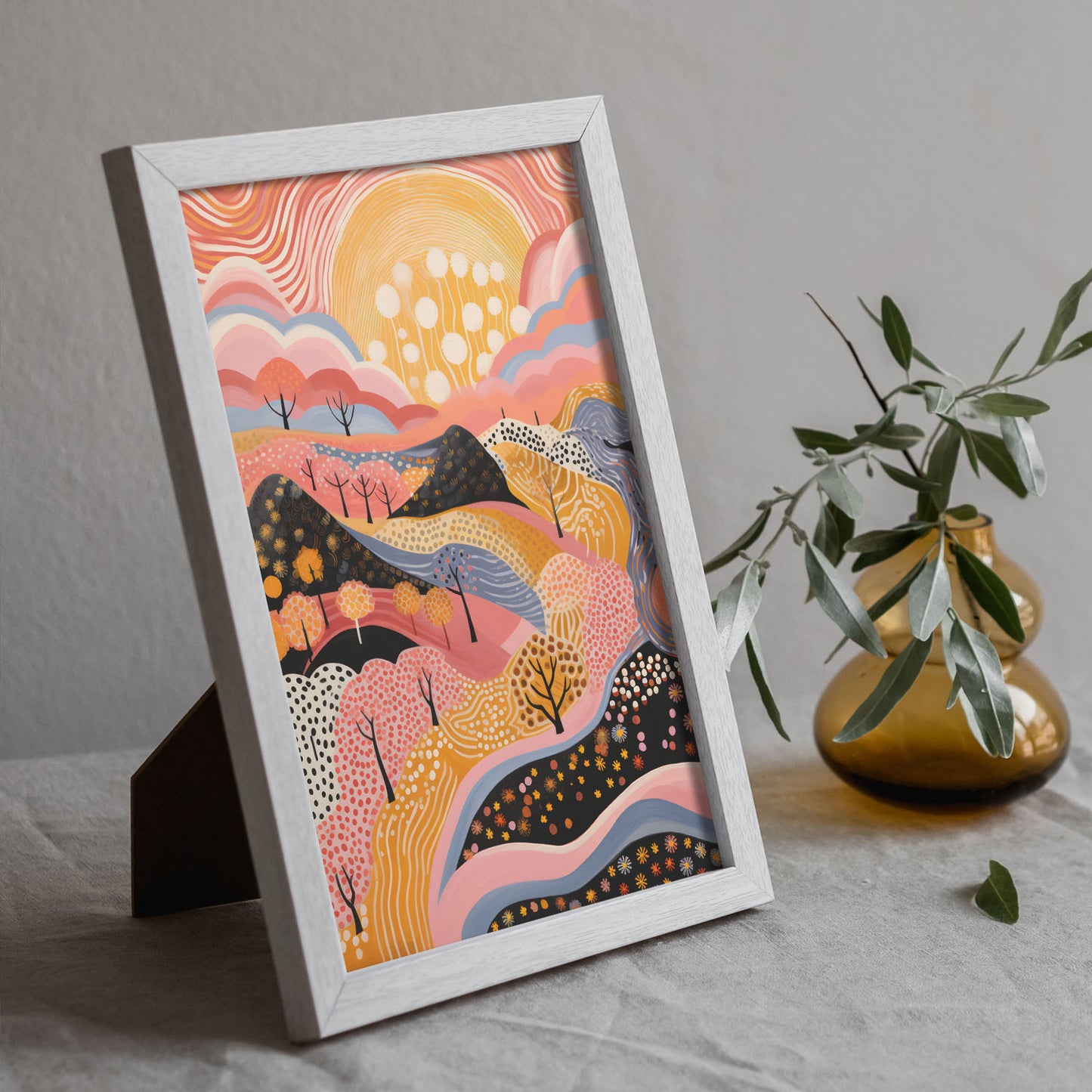 Nacnic Niños con paraguas 2 Lamina. En Impresiones para niños para niños. Estampados decorativos estéticos para su sala de estar, dormitorio, hogar
