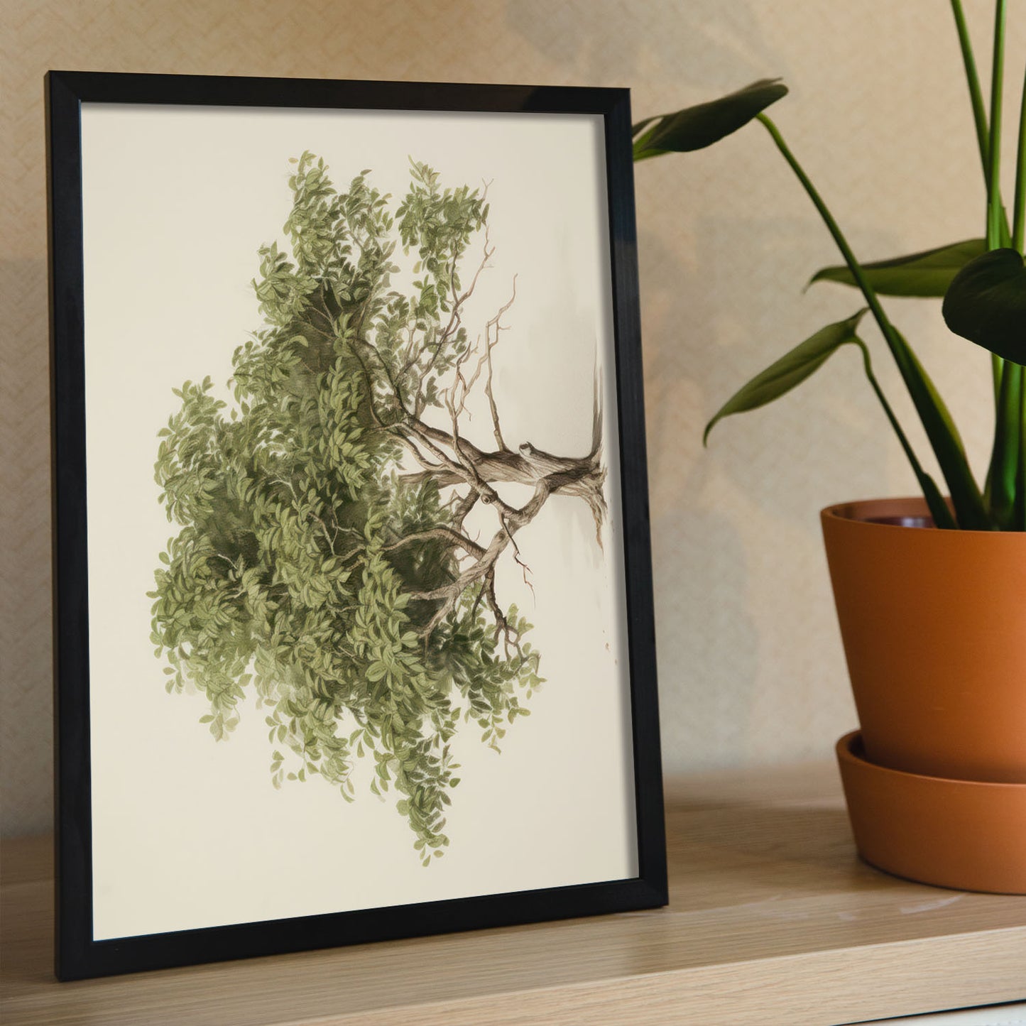 Nacnic Puerta de entrada Lamina. En Impresiones de guardería de vista colorida. Estampados decorativos estéticos para su sala de estar, dormitorio, hogar