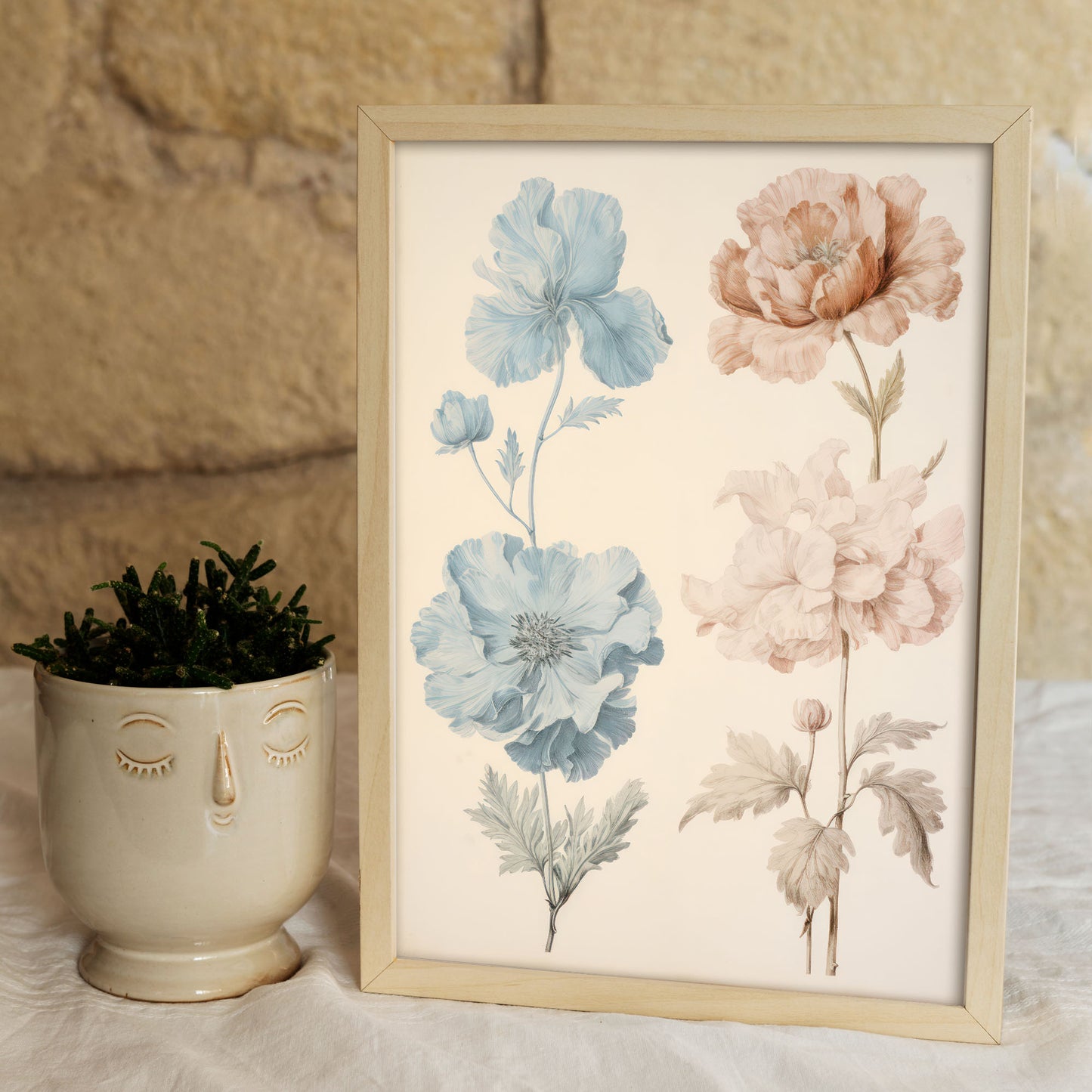 Nacnic Lámina Las flores 5