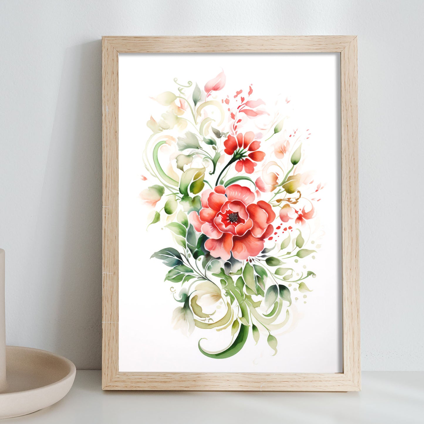 Nacnic Lámina Decorativa de Fresas