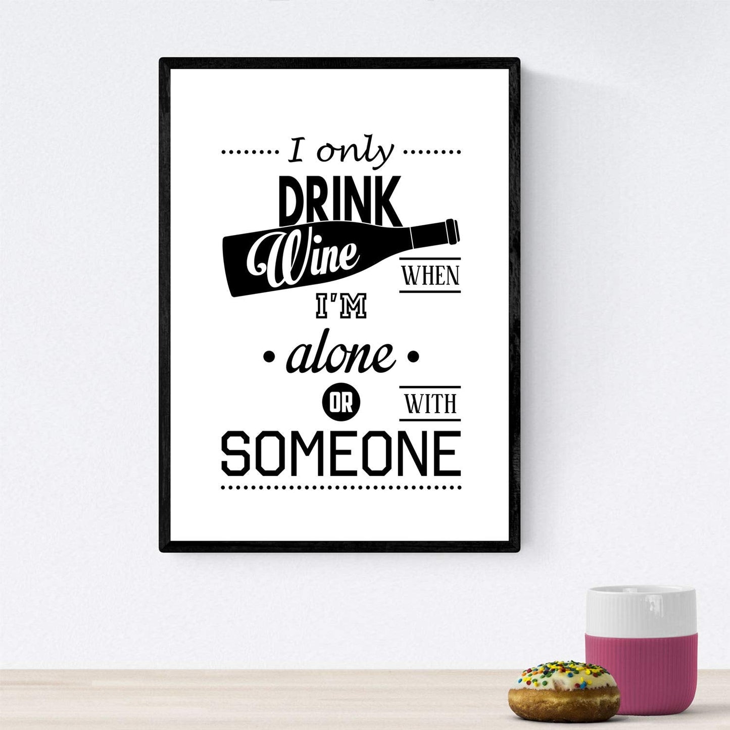 Set de láminas de vino. Posters de vino y bodega. Vino blanco y negro 3.-Artwork-Nacnic-Nacnic Estudio SL