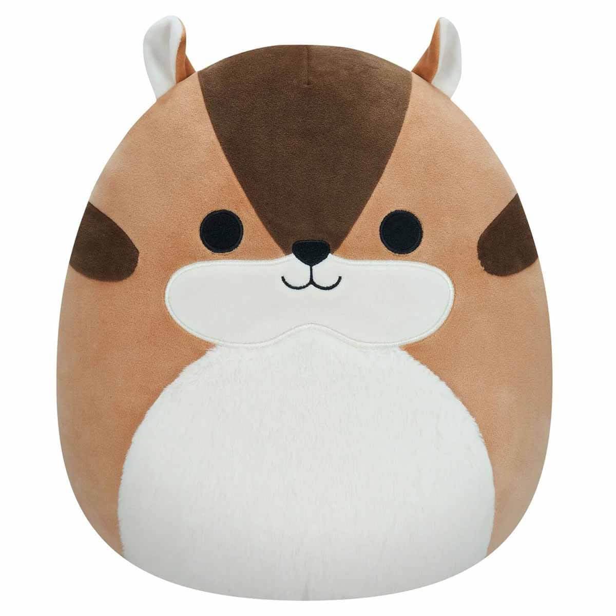 Squishmallows Melzie The Brown Chipmunk - Peluche Oficial ultrasuave de tamaño Mediano de 12 Pulgadas