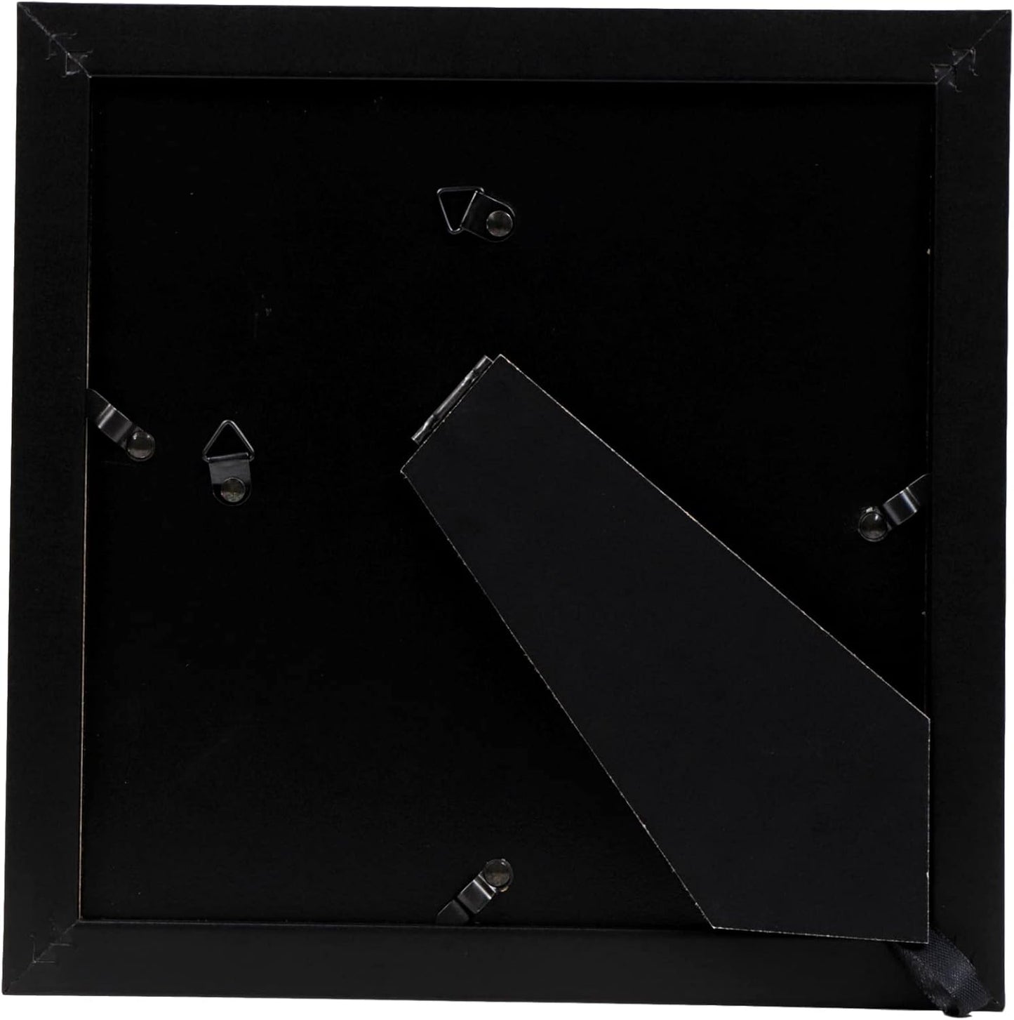 Nacnic - Pack 24 Marcos de Madera MDF Negro y Vidrio Acrílico | Protección y Expositor de Fotografías, Láminas, Pósters, Cuadros y Decoración para Salón, Dormitorio u Oficina | 20x20 cm