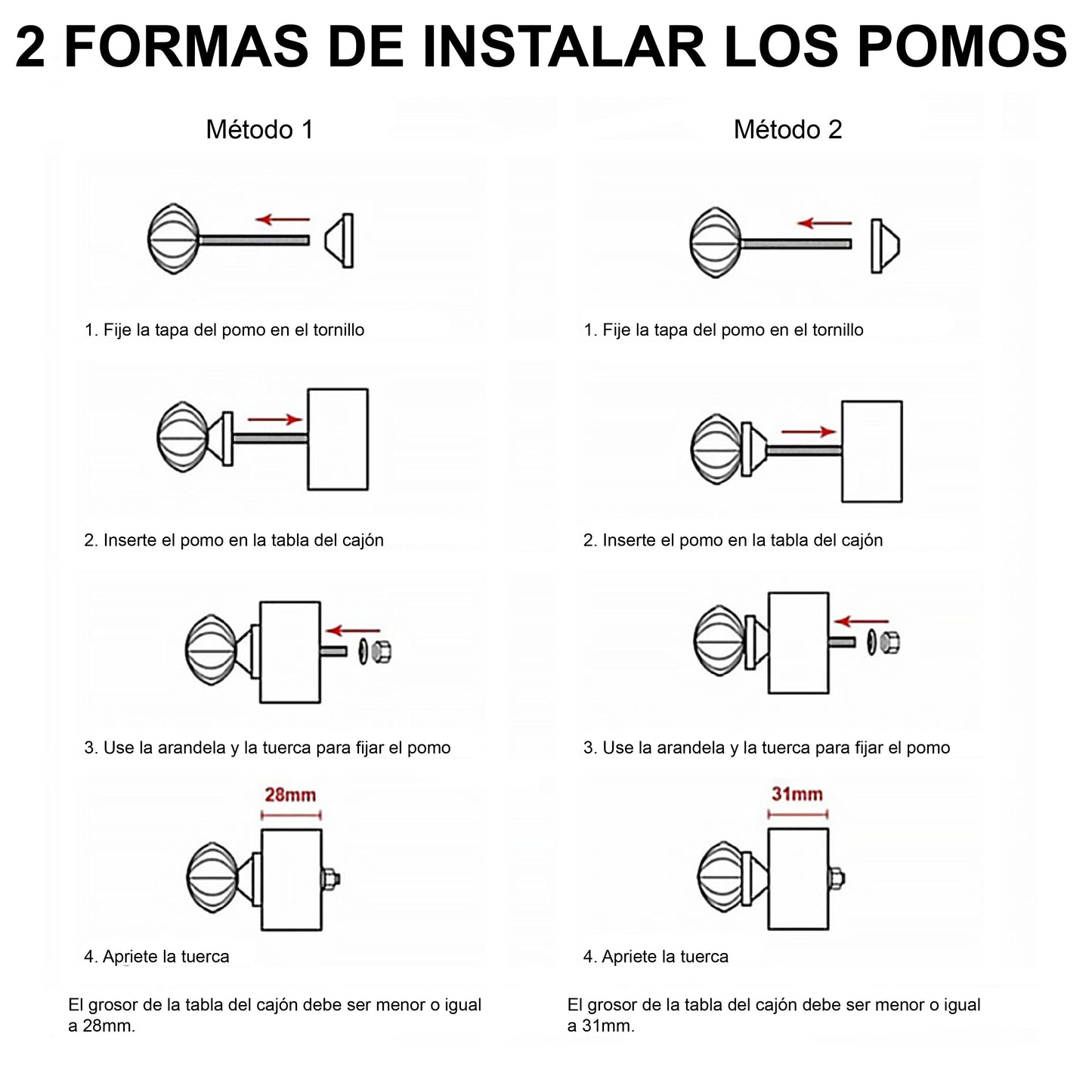 Juego de 10 pomos tiradores de cerámica con diseños florales en aguamarina