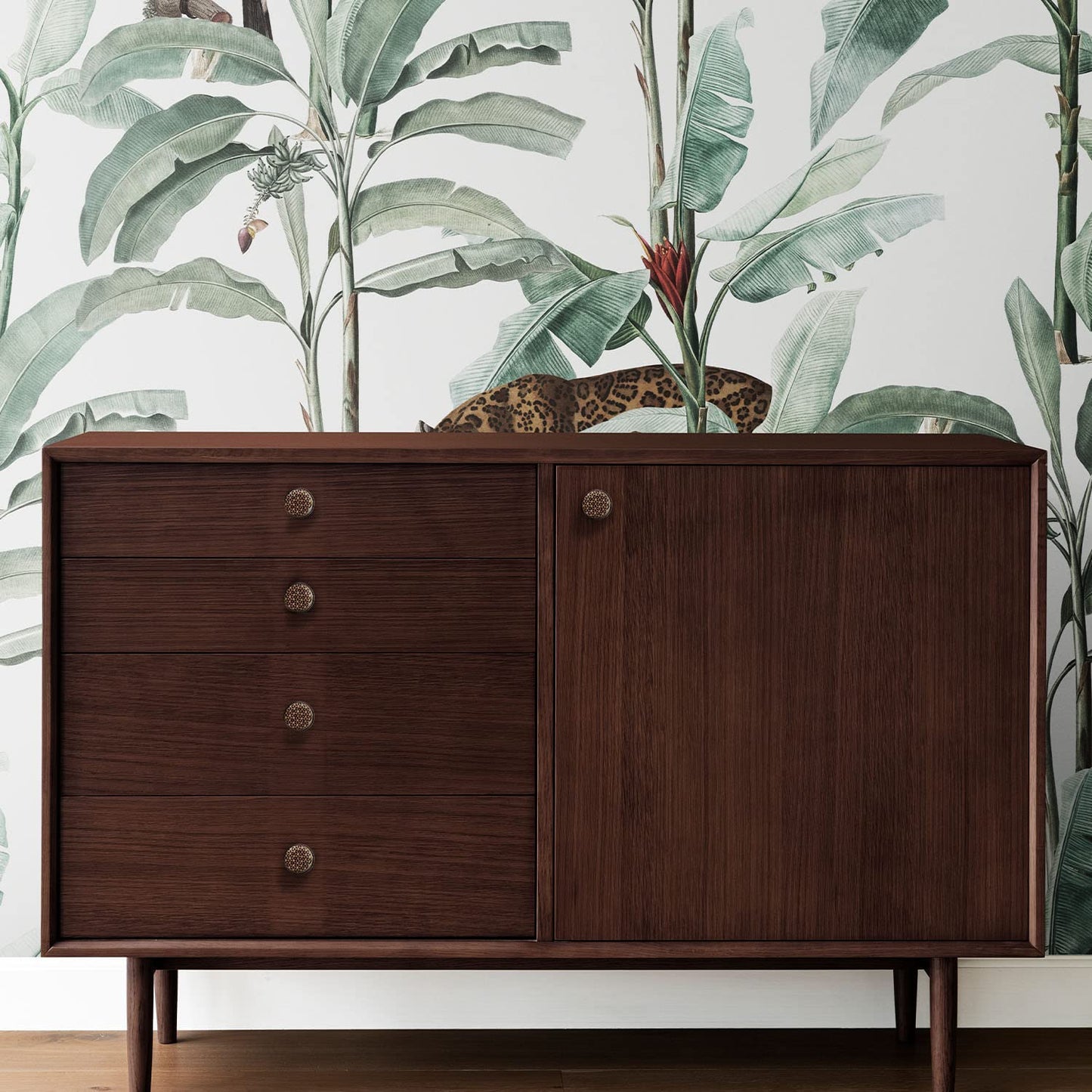 Set de 12 pomos tiradores de cerámica | Diseño geométrico en dorado y negro | Decoración elegante de muebles y armarios.-Nacnic-Nacnic Estudio SL