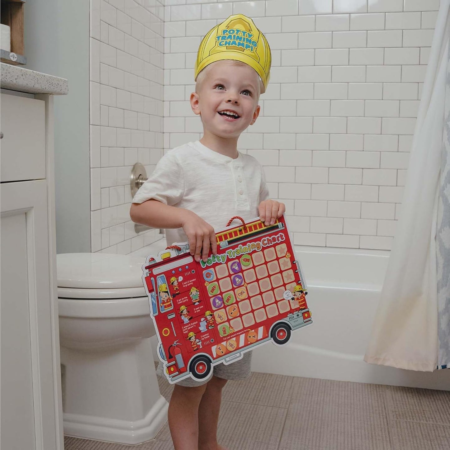 Tabla de entrenamiento para ir al baño y 35 calcomanías magnéticas, tabla de calcomanías de entrenamiento para ir al baño, tabla de entrenamiento para niños pequeños, tabla de orinal para niñas con
