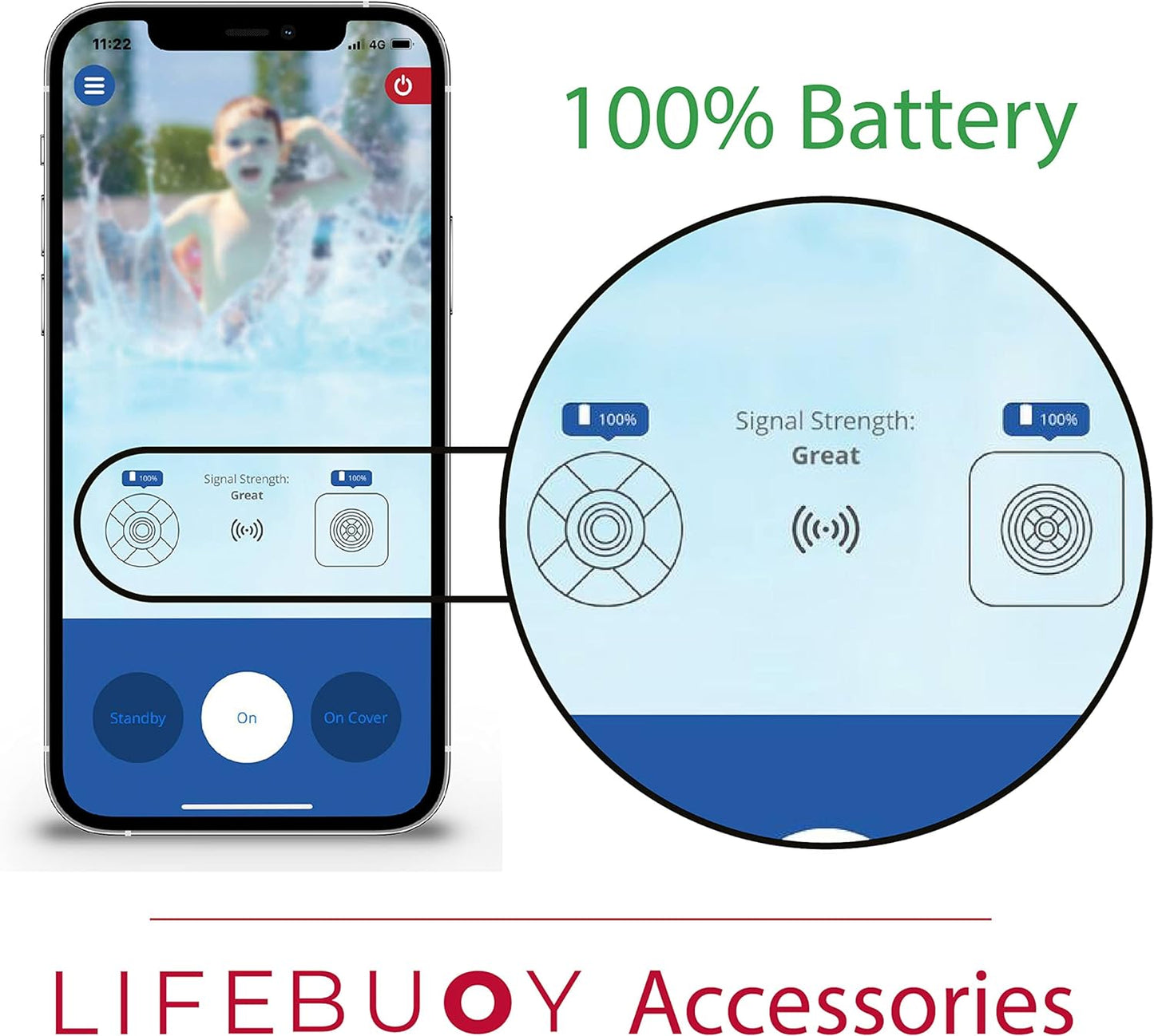 Batería de Litio ER9V de 1200mAh para Alarma de Piscina