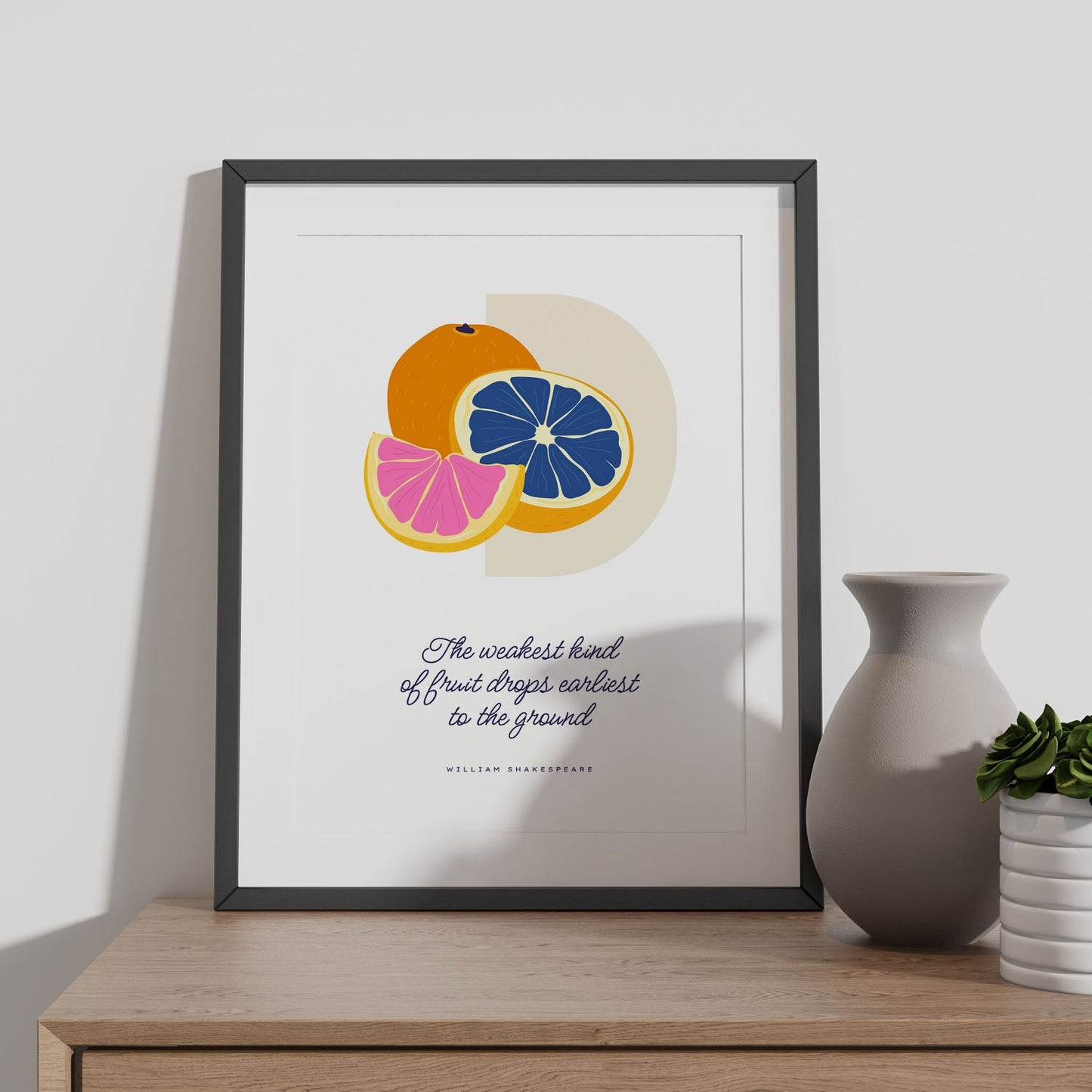 Oranges Quote-Artwork-Nacnic-Nacnic Estudio SL