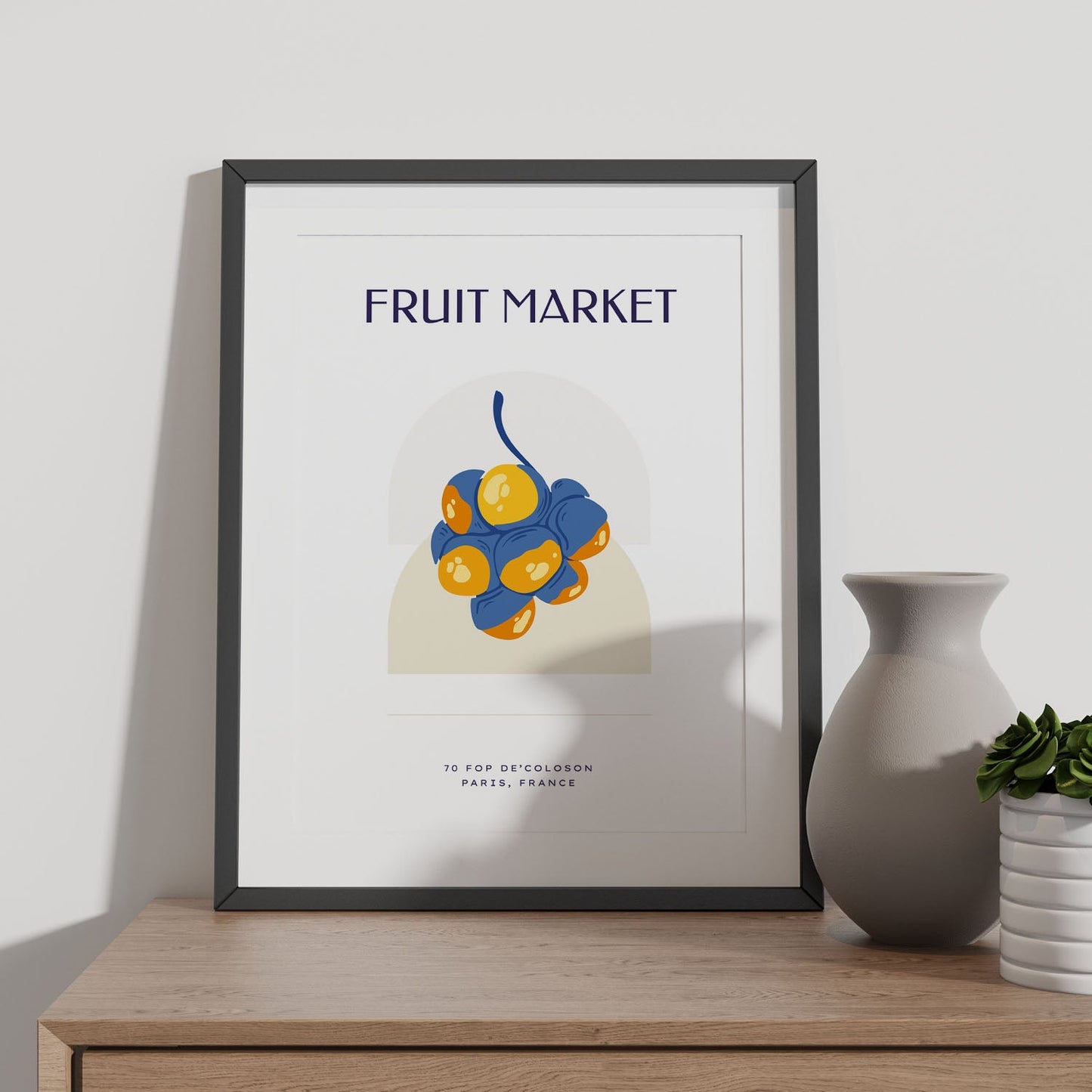 Palm Fruit-Artwork-Nacnic-Nacnic Estudio SL