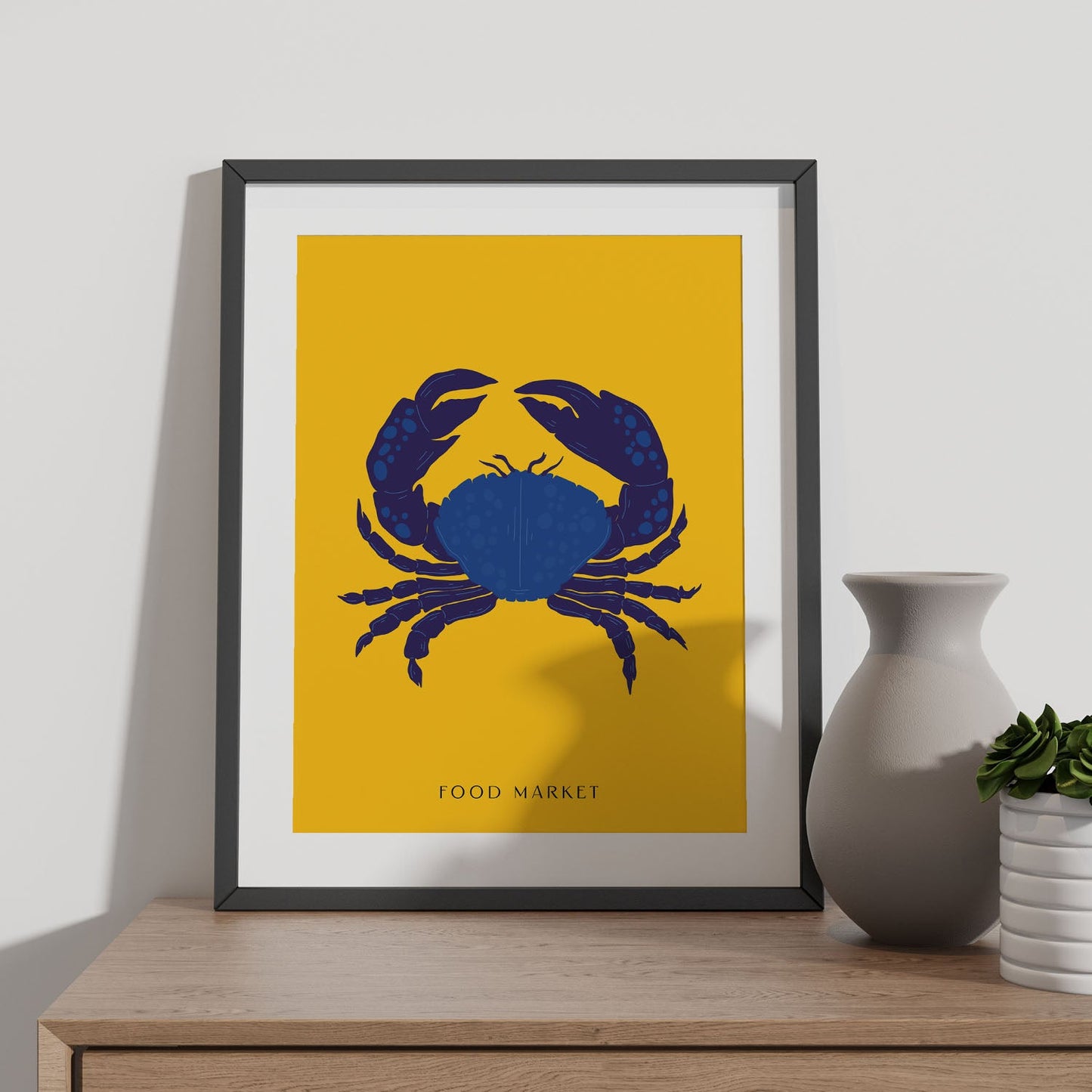 Big Claw Crab-Artwork-Nacnic-Nacnic Estudio SL