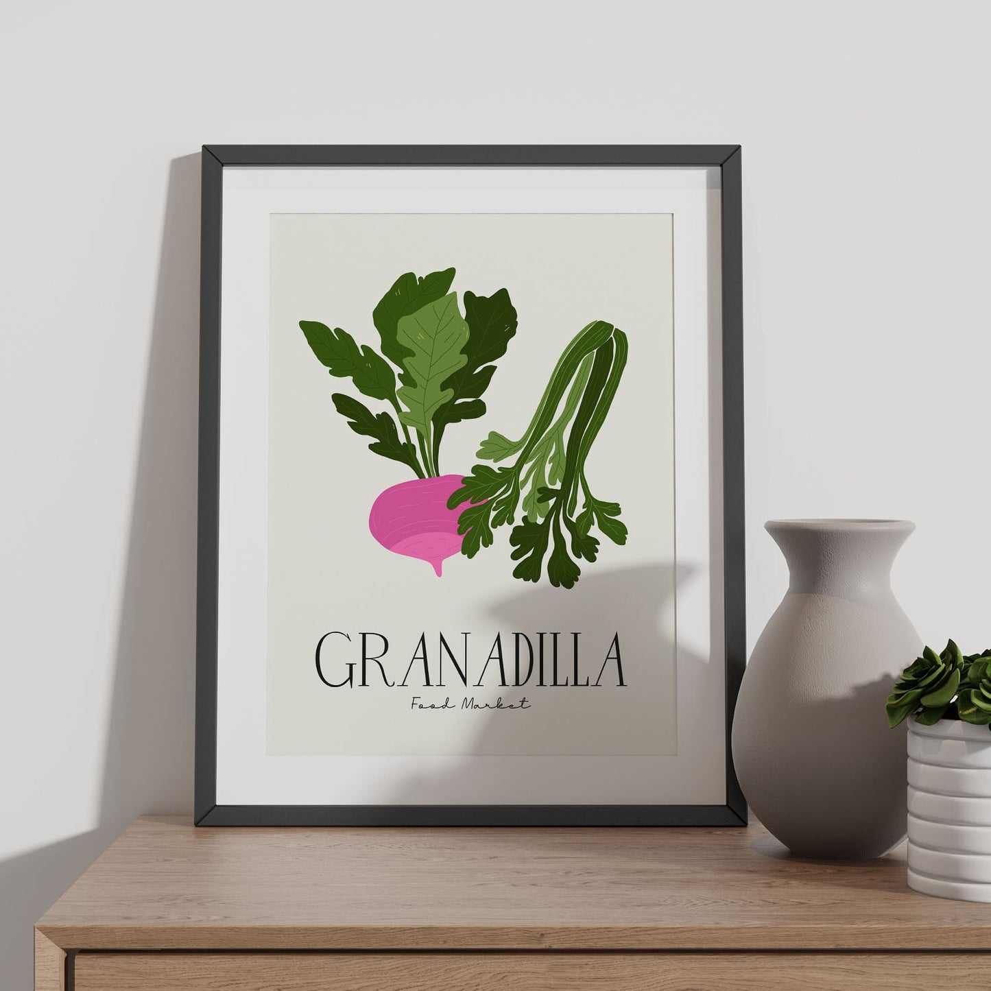 Beets n Celery-Artwork-Nacnic-Nacnic Estudio SL