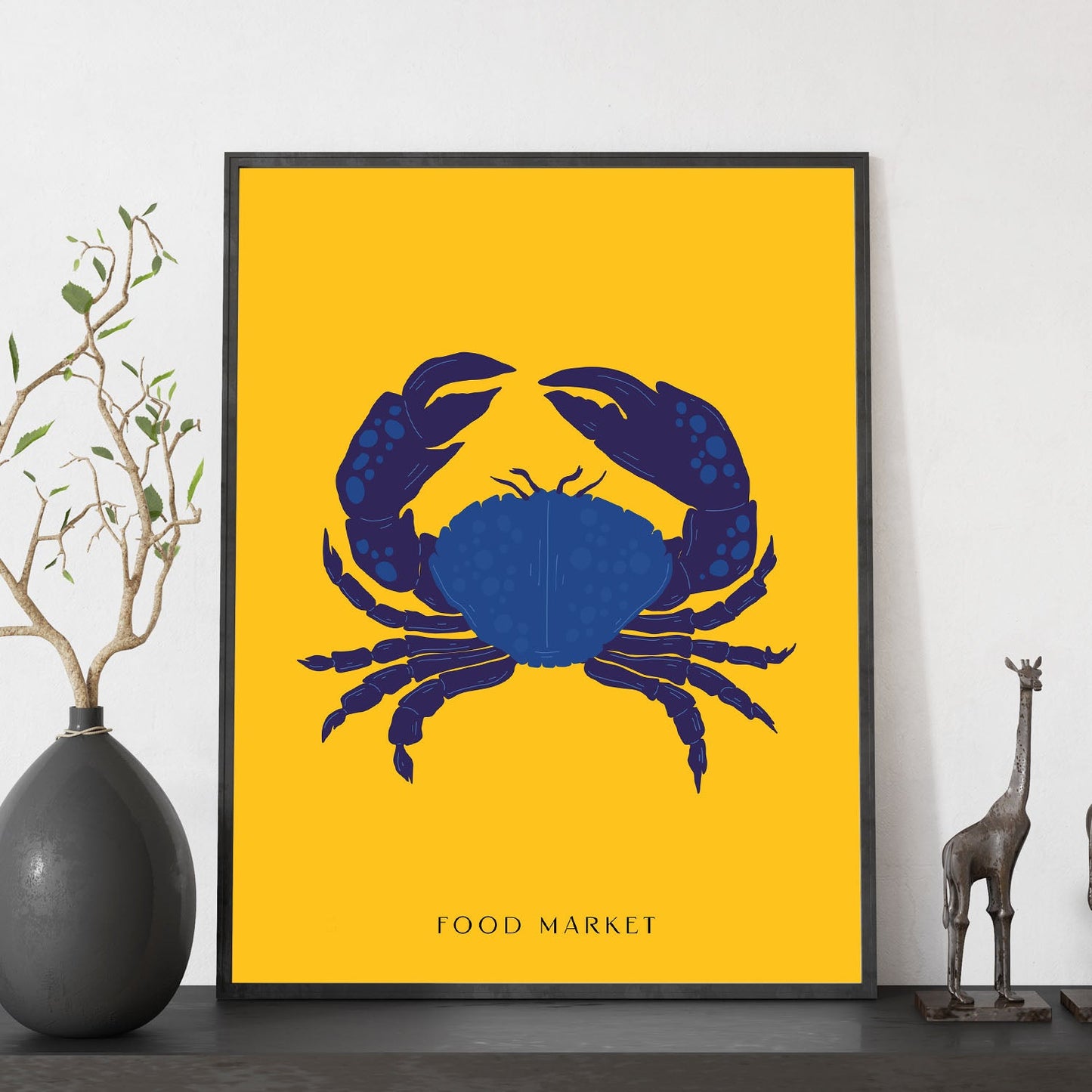 Big Claw Crab-Artwork-Nacnic-Nacnic Estudio SL