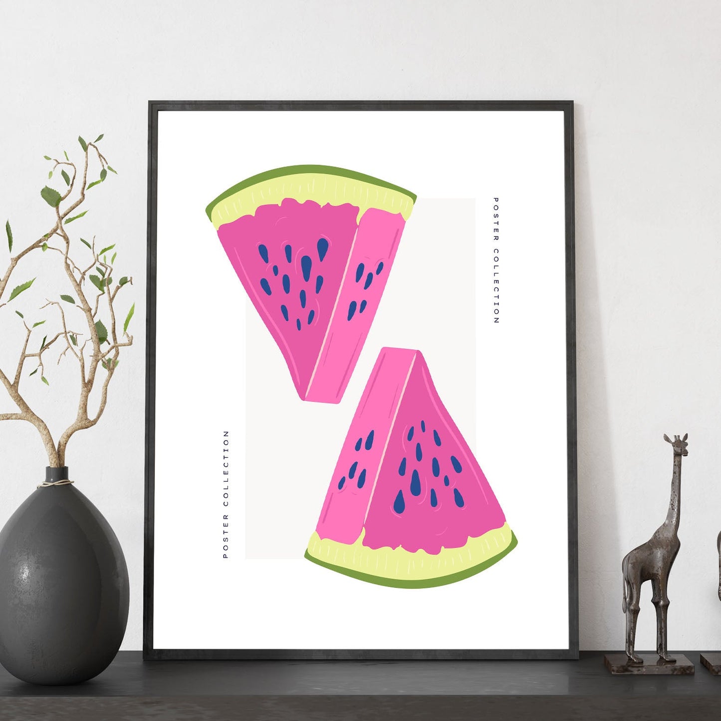 Watermelon Reflected-Artwork-Nacnic-Nacnic Estudio SL