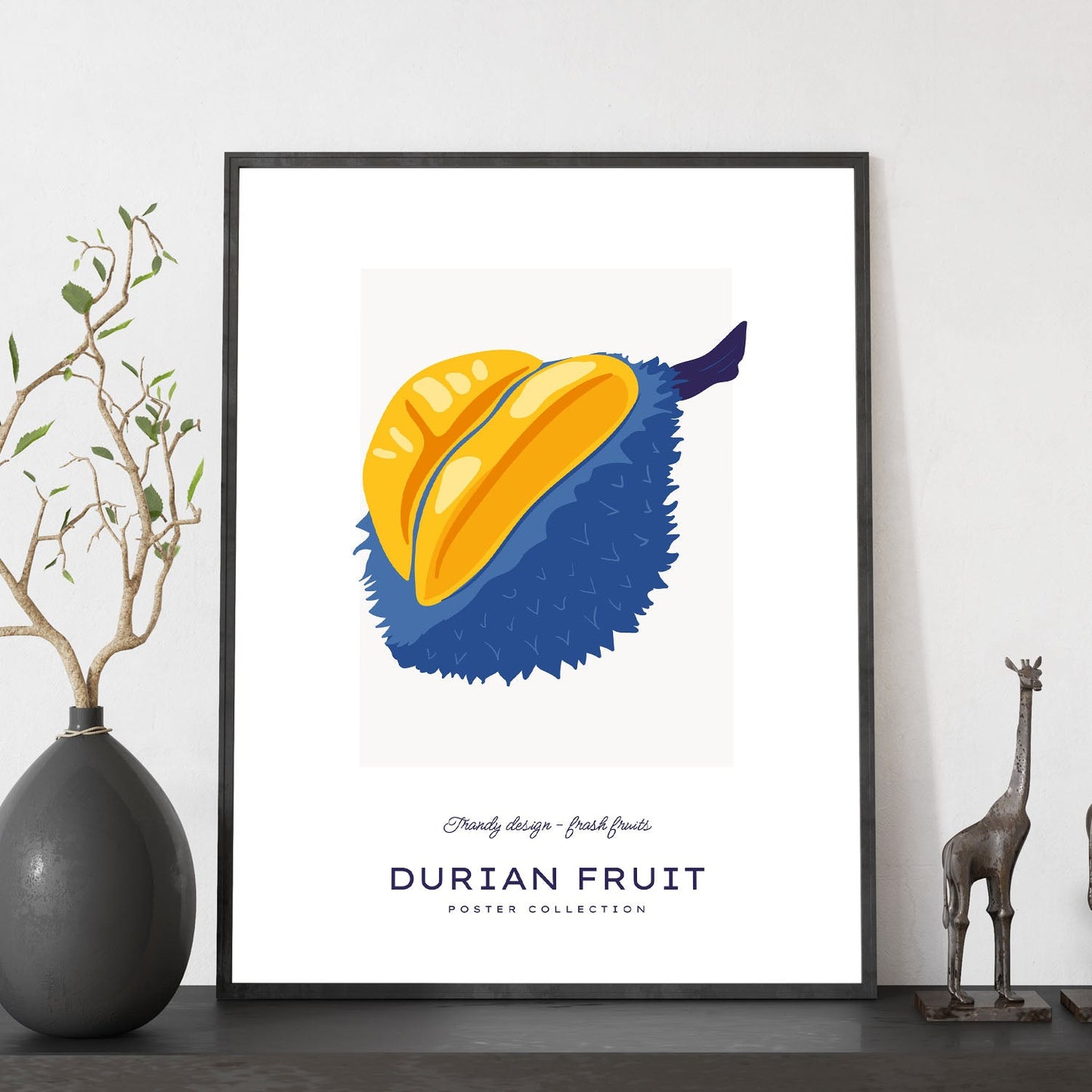 Durian Fruit Intersection-Artwork-Nacnic-Nacnic Estudio SL