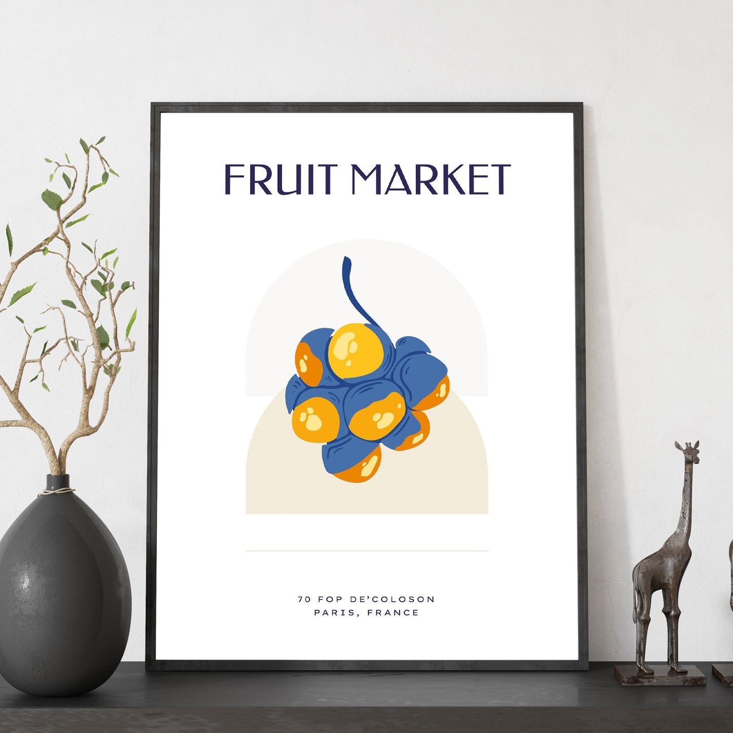 Palm Fruit-Artwork-Nacnic-Nacnic Estudio SL