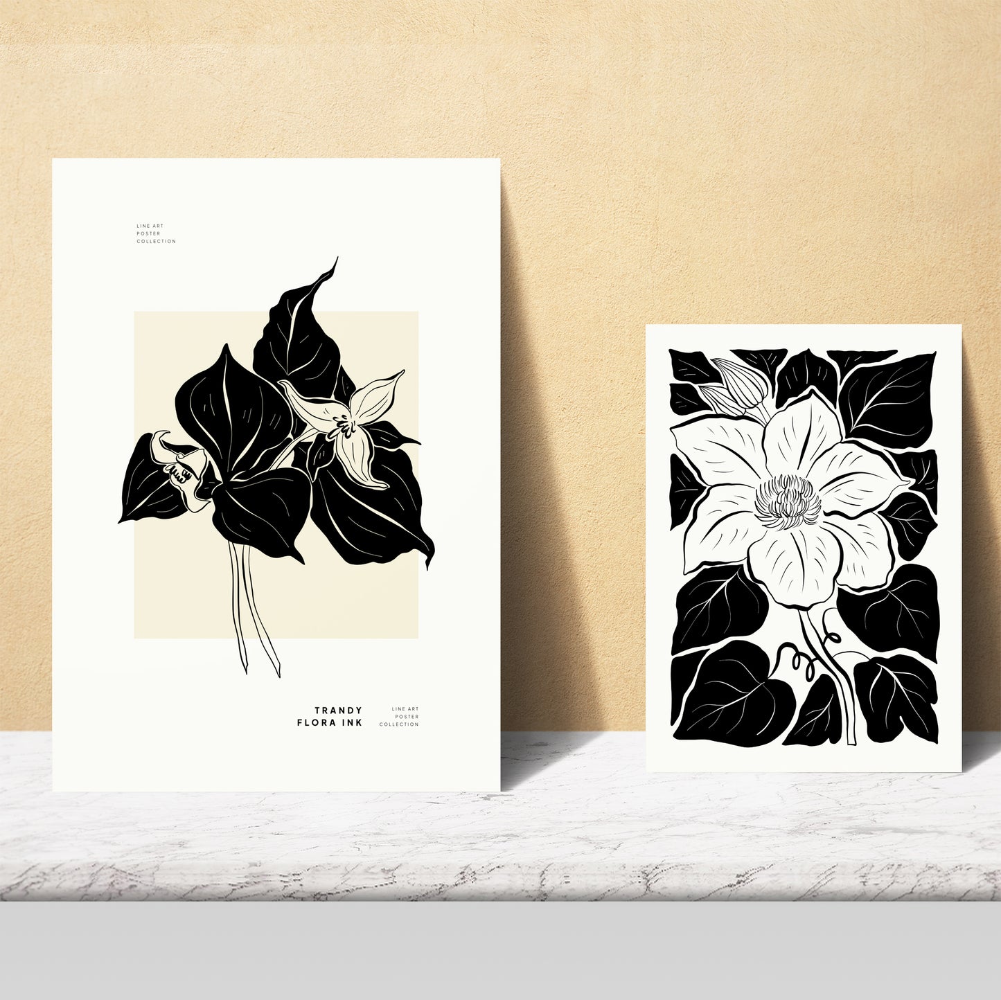 Floral B&W 2