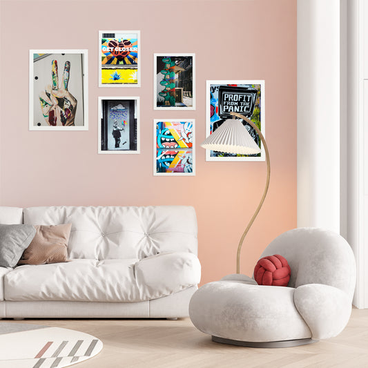 Graffiti , arte callejero lleno de color. Reivindicacion mural