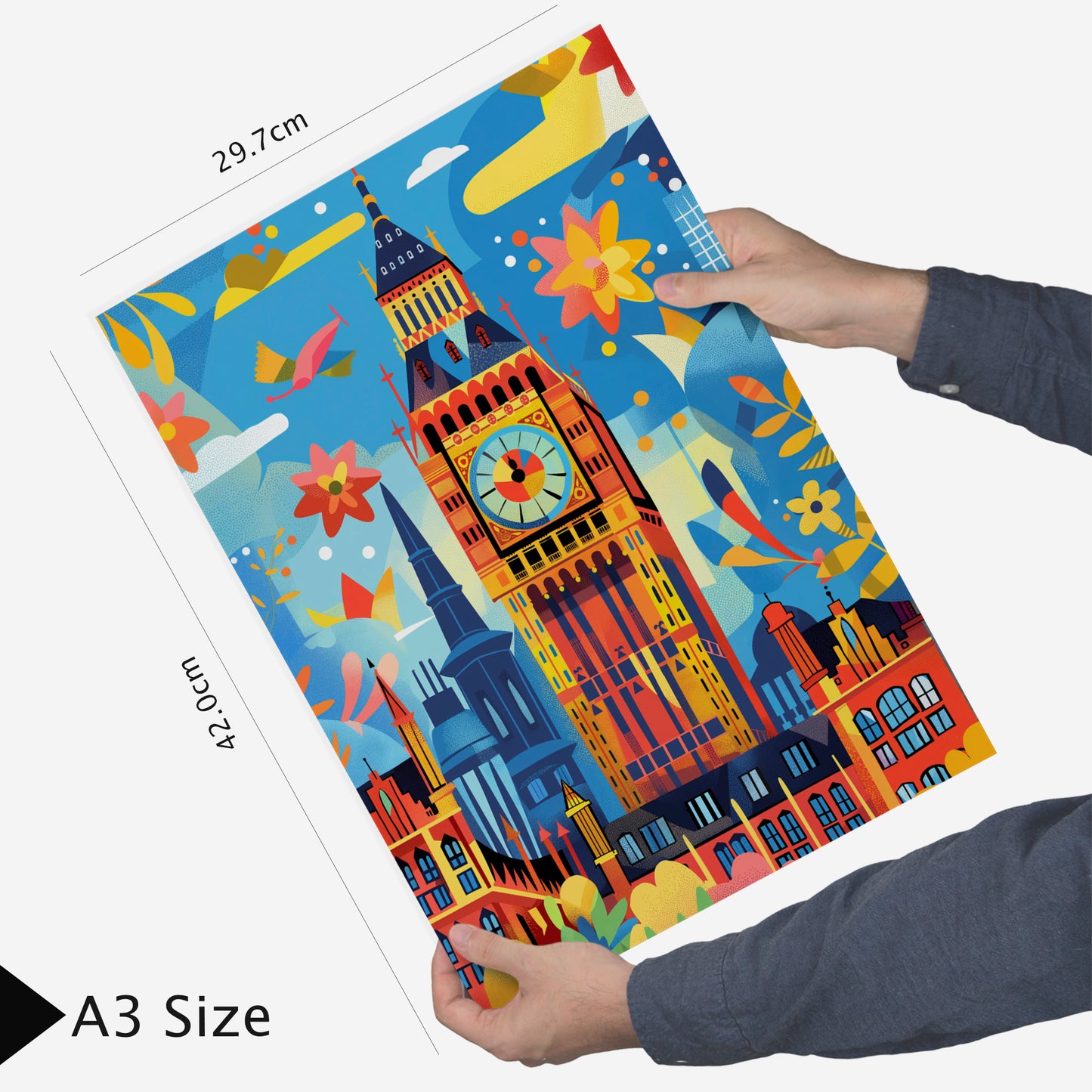 Monuments inspired by Mary Blair. Luxor, Big Ben, Egipto, Chichen Itza, Notre Dame, Itsukushim
