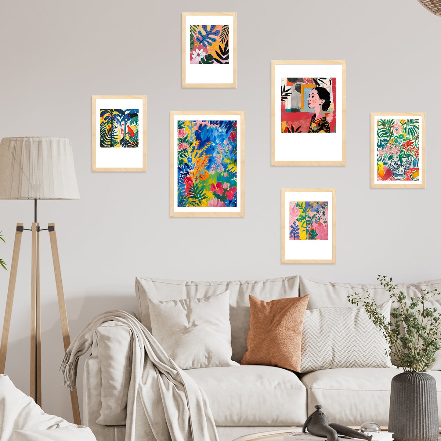 Matisse floral y llamativo