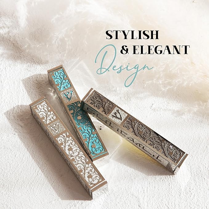 SURI Mezuzah para puerta con diseño de Jerusalén, caja de mezuzá plateada y blanca de 5 pulgadas con pergamino impreso en el interior, mezuzah moderna puerta judía, incluye adhesivo y caja de regalo