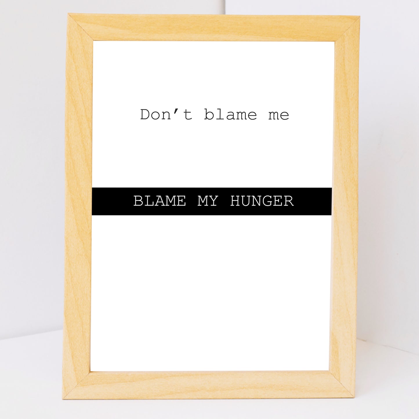 Set de 4 Cuadros Frases de Cocina Mensajes Póster Impresión Ilustración Letreros en Blanco y Negro Estilo moderno para decorar Cocina, Despensa, Comedor, Restaurante