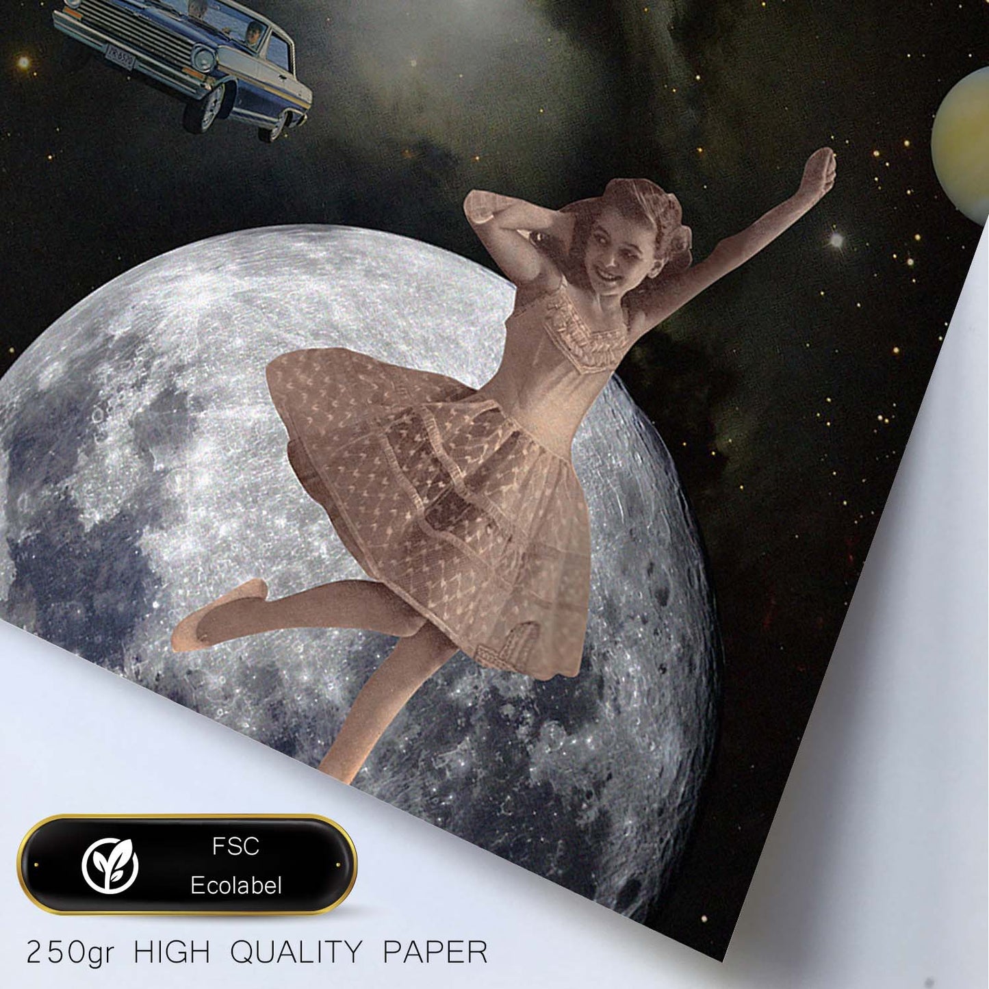 Lamina artistica decorativa con ilustración de Collage surrealista 41 estilo Collage-Artwork-Nacnic-Nacnic Estudio SL