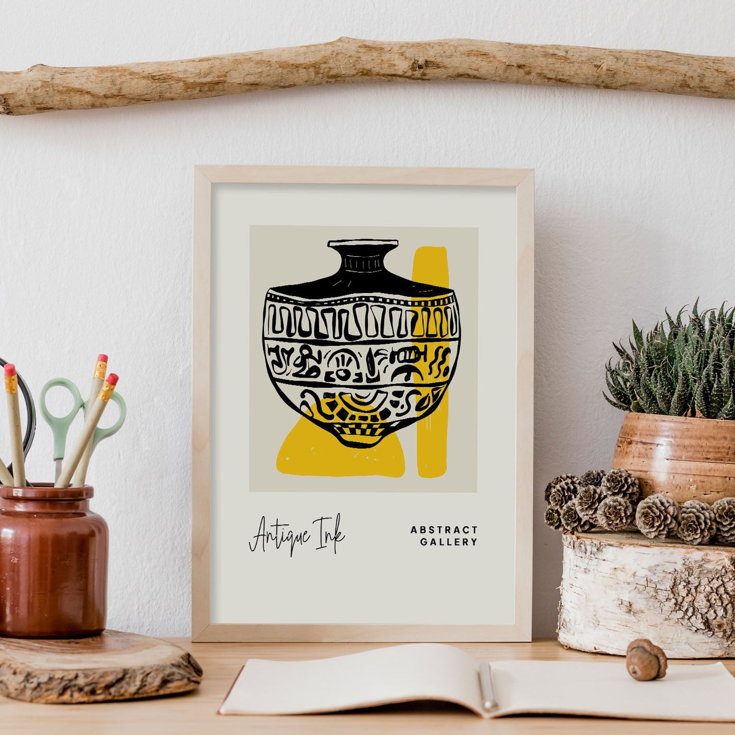 Acient Vase-Artwork-Nacnic-Nacnic Estudio SL