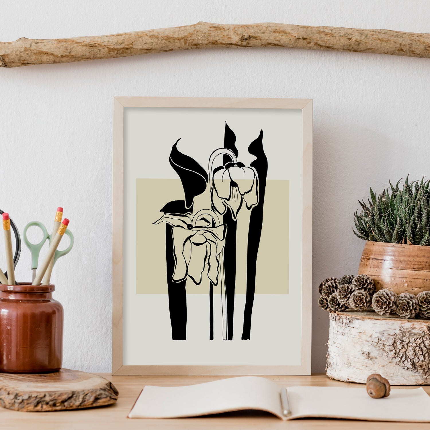 Arum Lily-Artwork-Nacnic-Nacnic Estudio SL