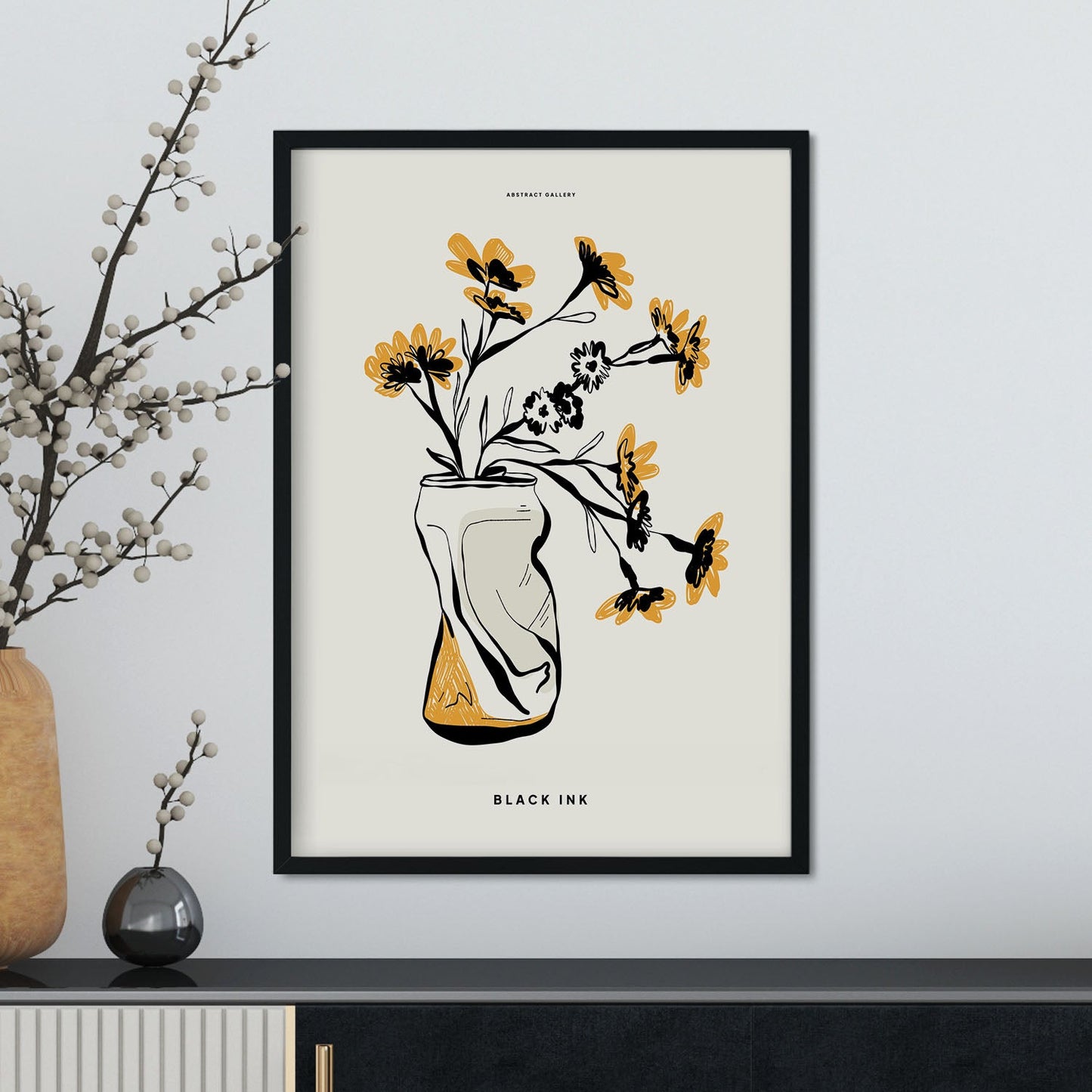Aster Flowers-Artwork-Nacnic-Nacnic Estudio SL