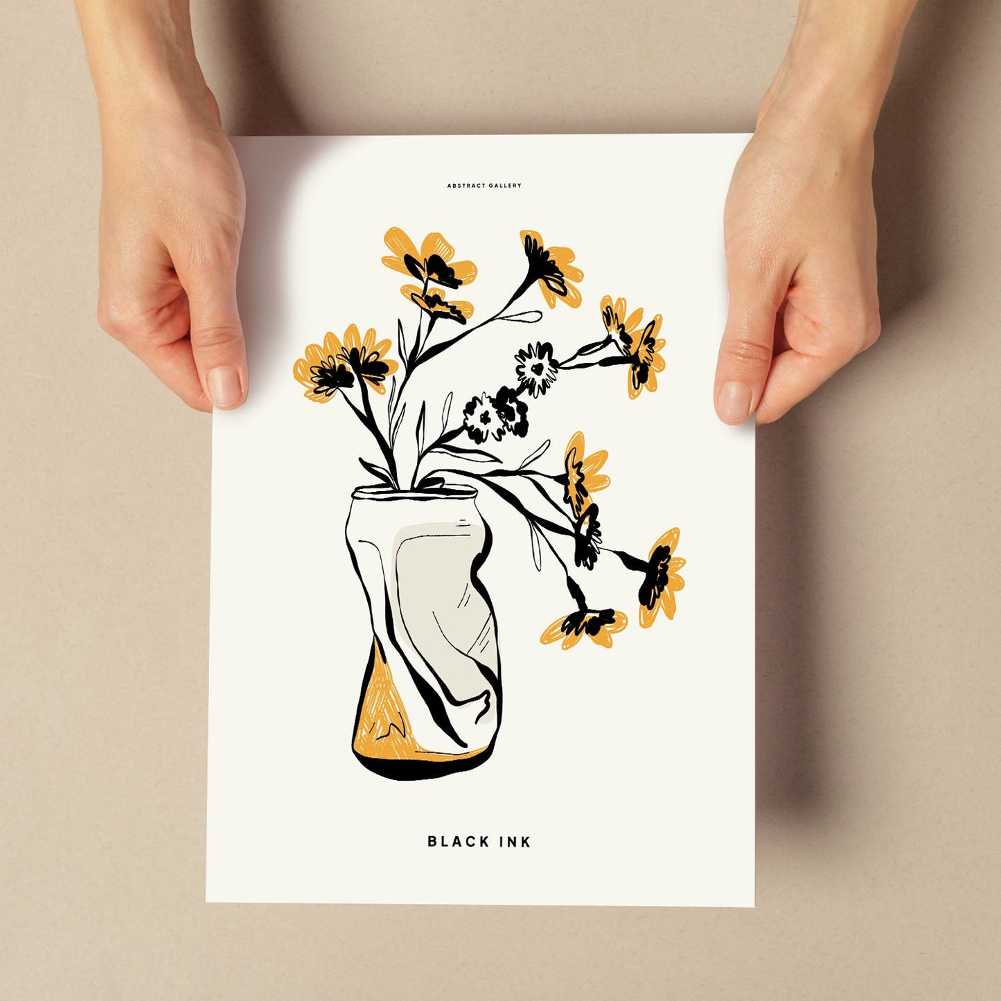 Aster Flowers-Artwork-Nacnic-Nacnic Estudio SL