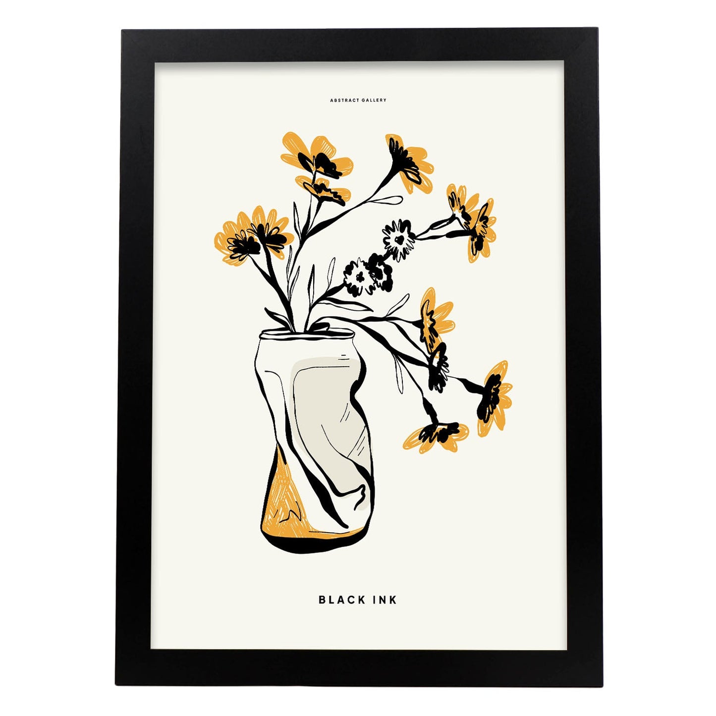 Aster Flowers-Artwork-Nacnic-A3-Sin marco-Nacnic Estudio SL